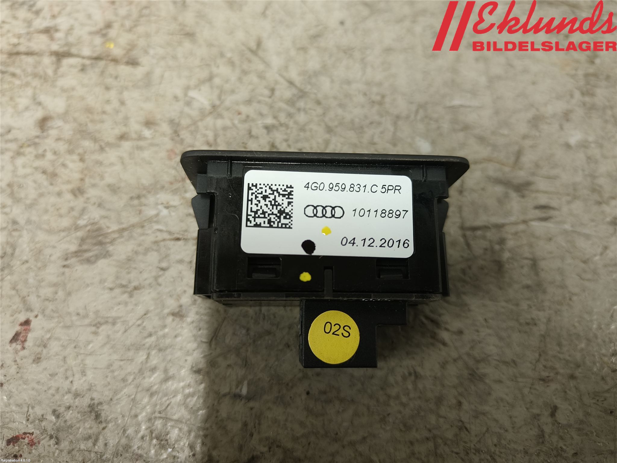 Audi A5 17- Strömställare Baklucka