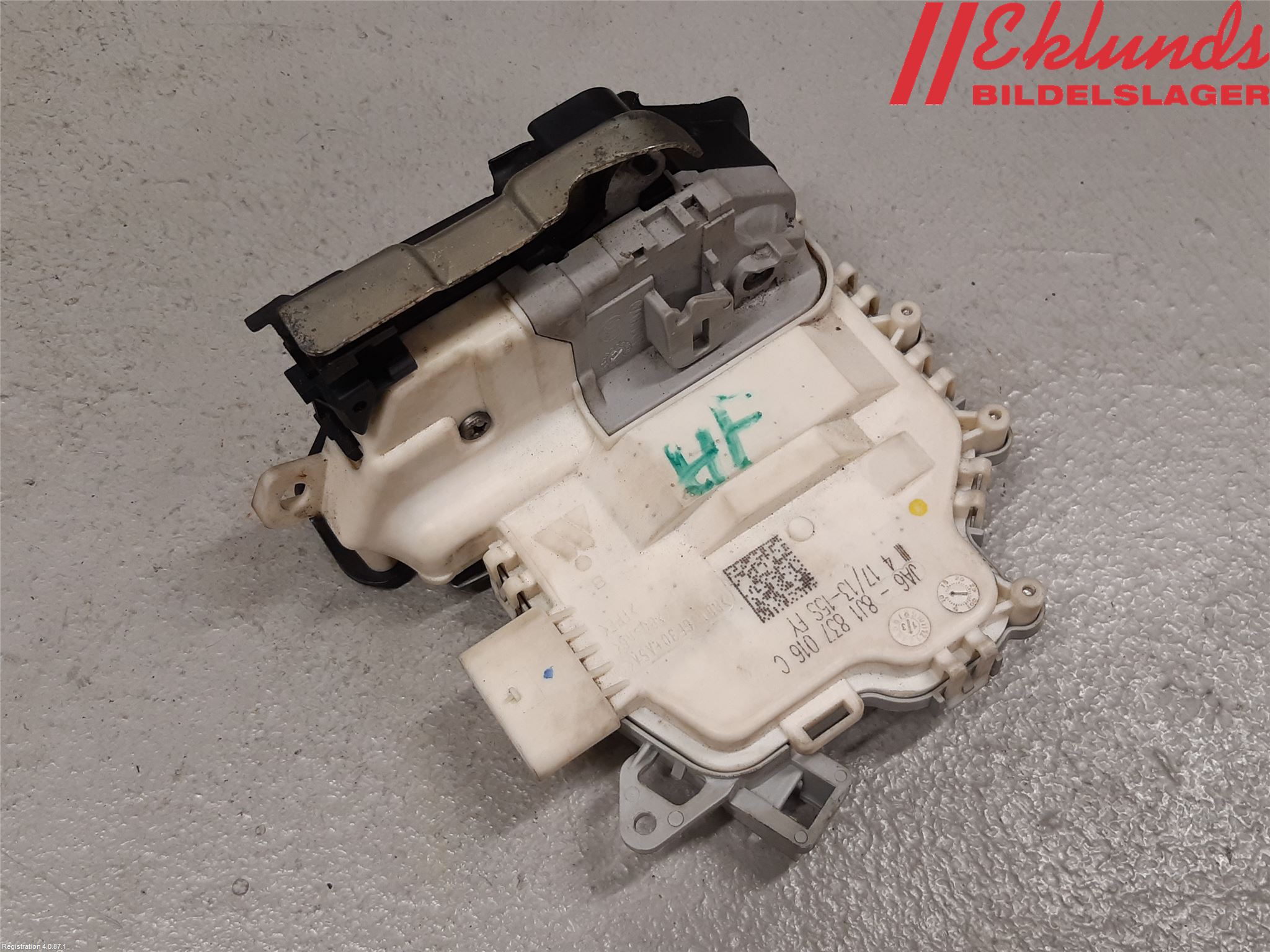 Audi A4 12-15 Låskista-Dörrlås