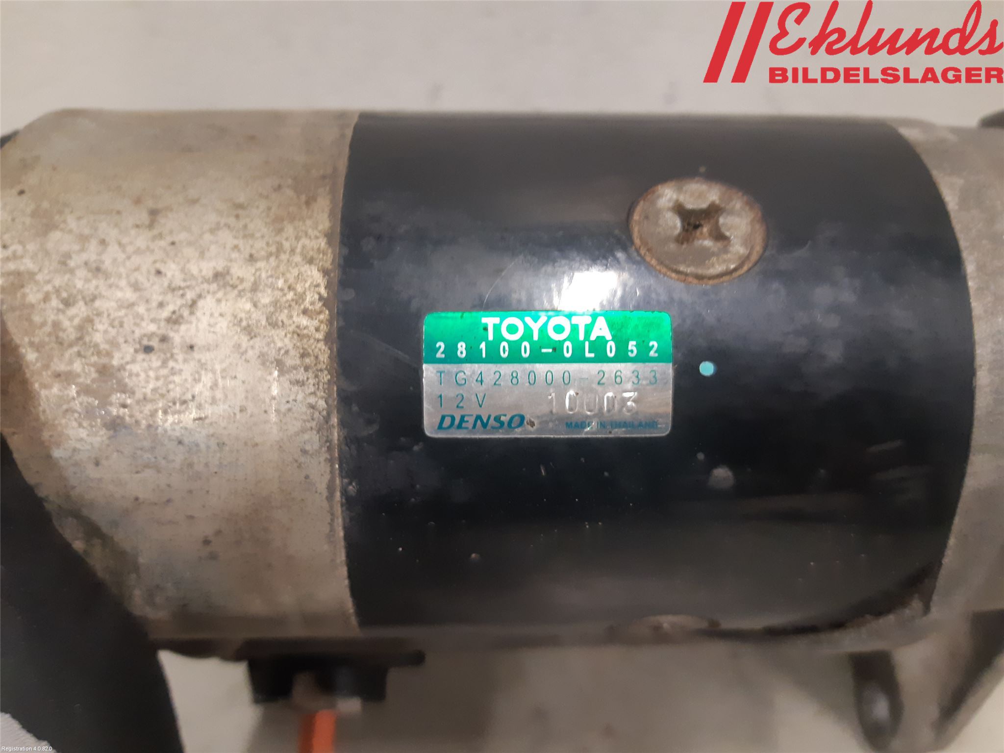 Toyota HILUX 16- Startmotor Diesel