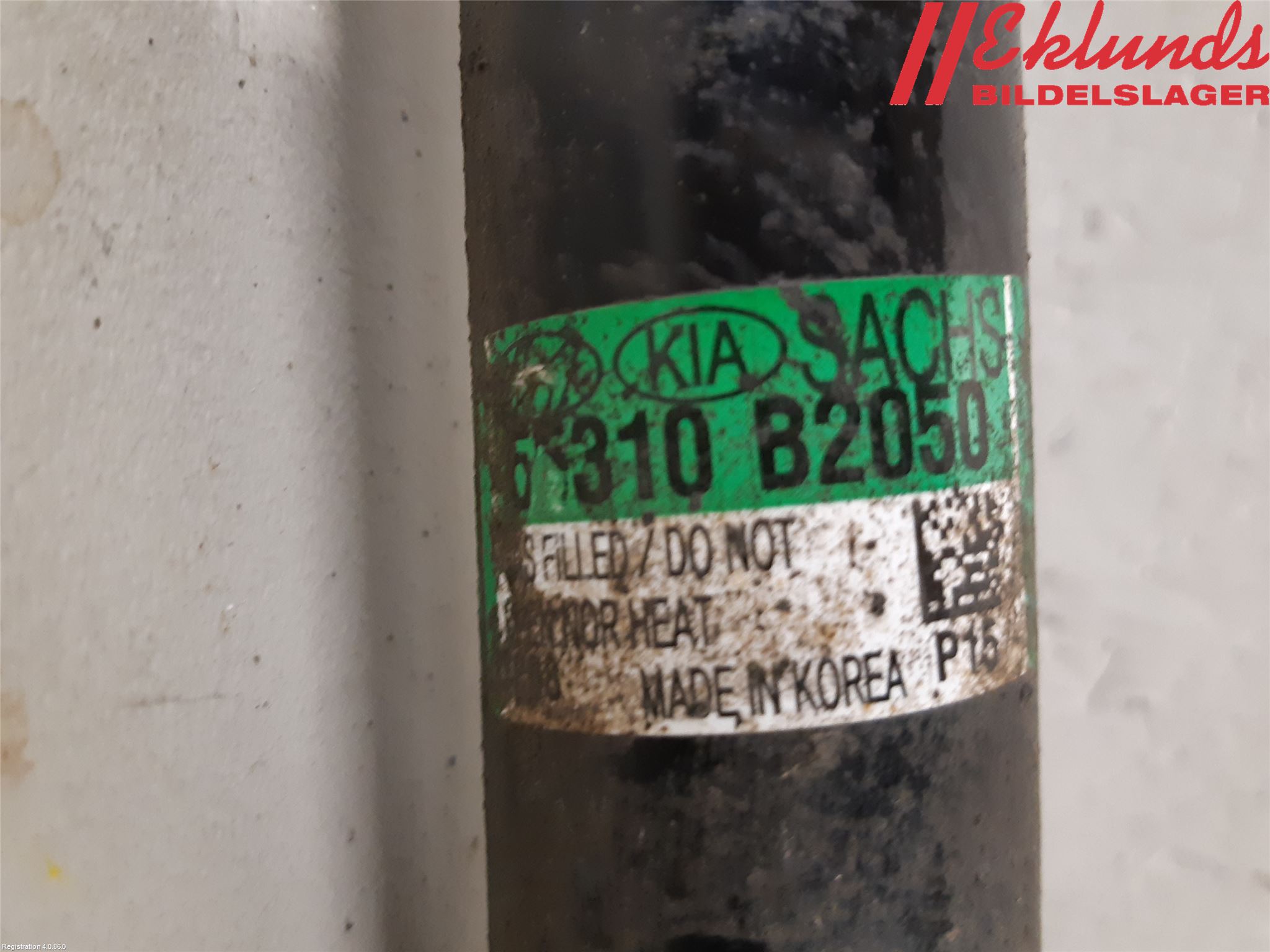 Kia SOUL 09- Stötdämpare Bak