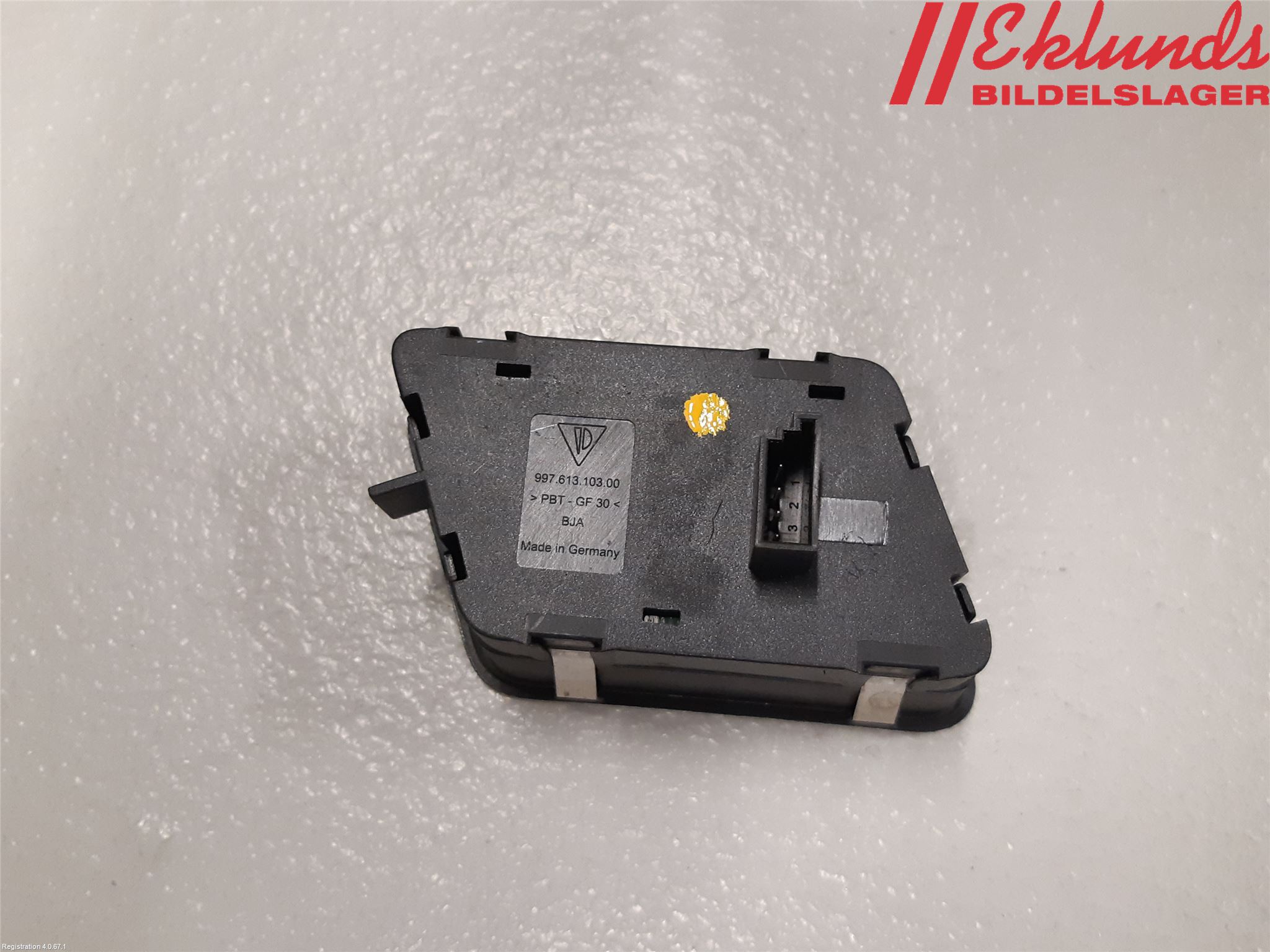 Porsche 911 64- Strömställare Stolminne