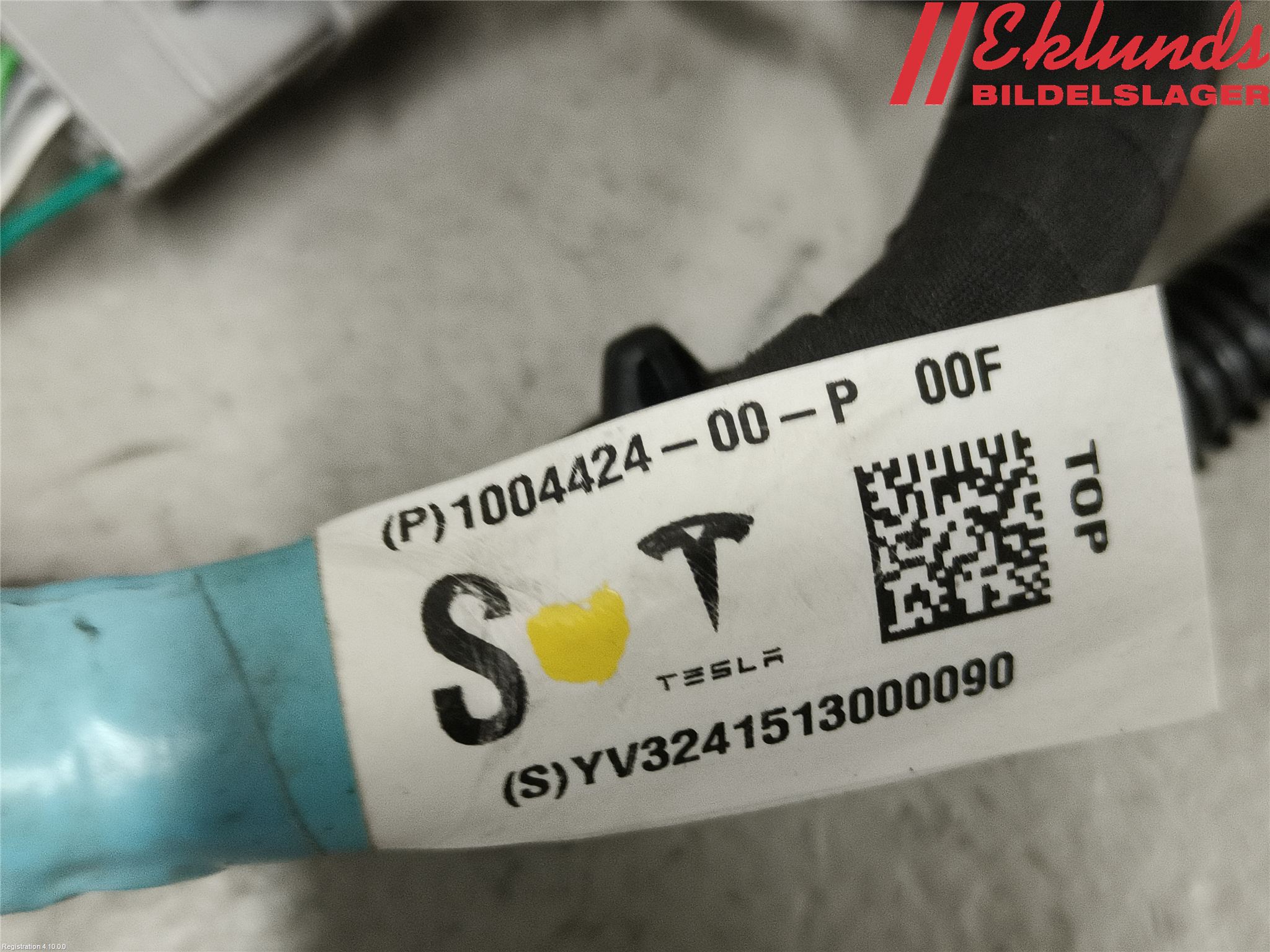 Tesla MODEL S 13- Kabelhärva