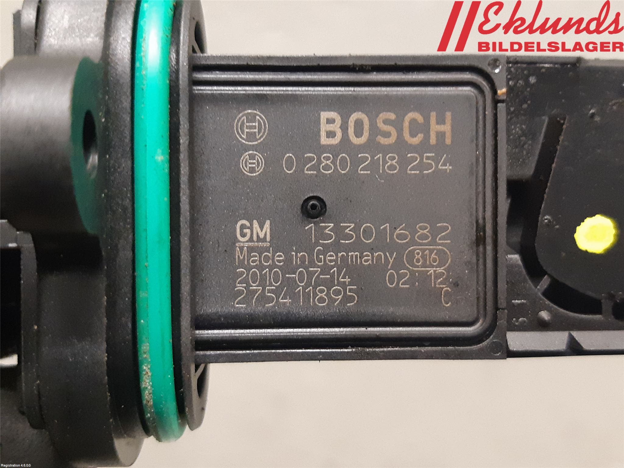 Opel ASTRA J 10-15 Injluftmassamätare