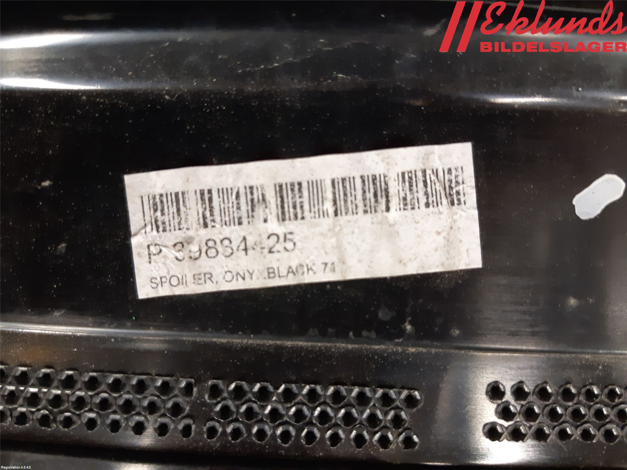 Volvo V60 14-18 Spoiler Baklucka