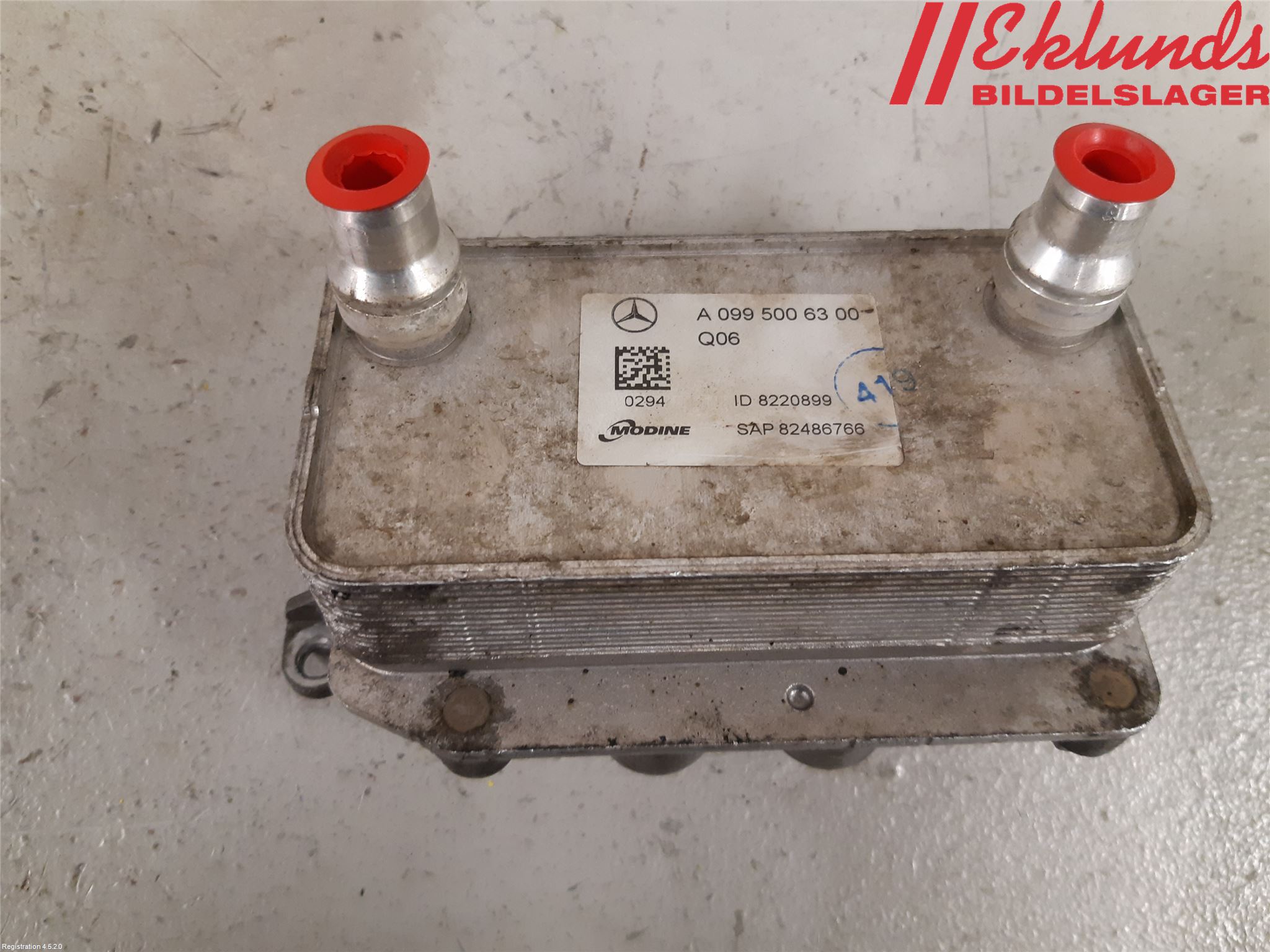 Mercedes-Benz MB C-KLASS (W205) 14-21 Oljekylare Automat