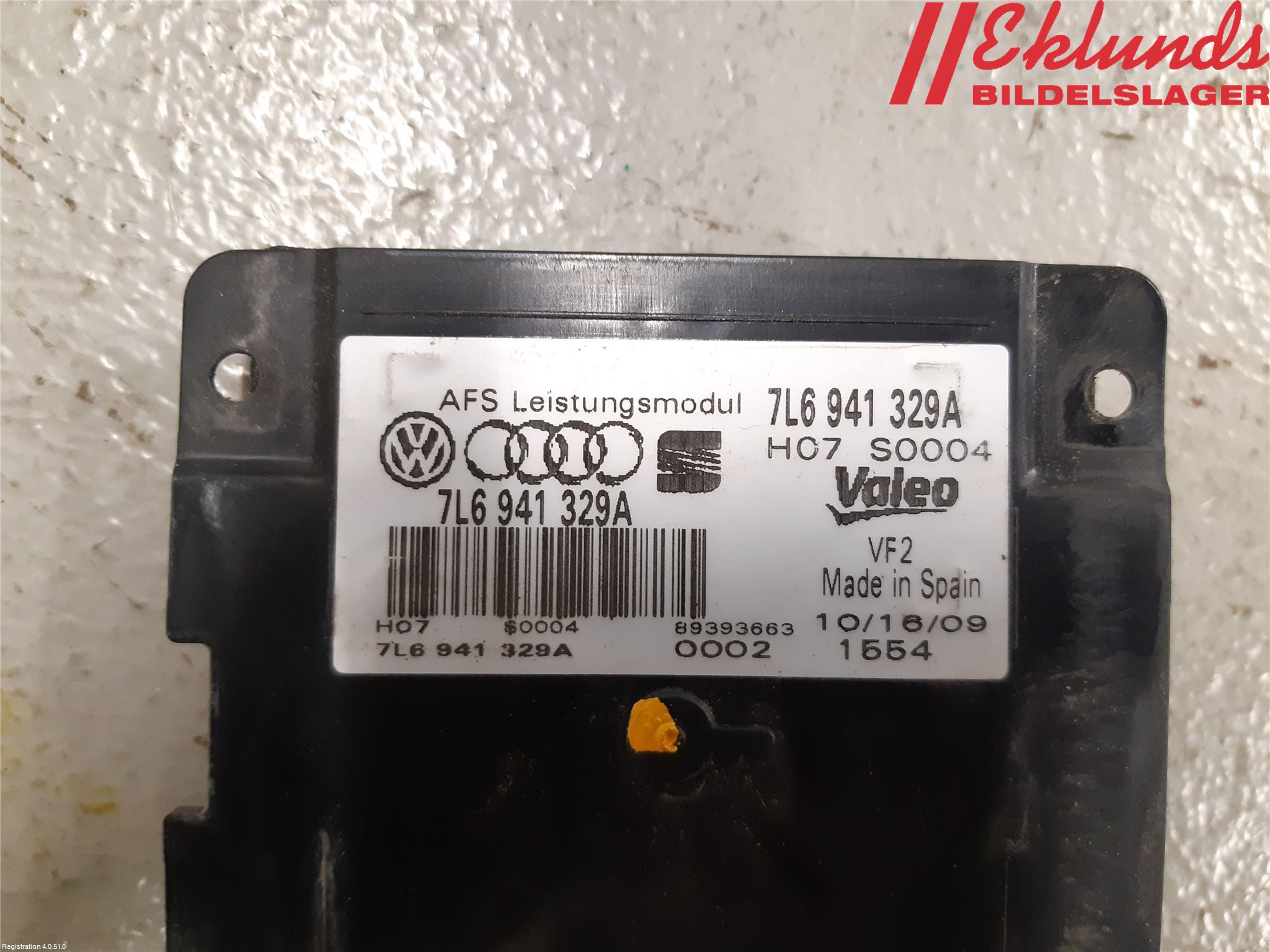 Volkswagen VW PASSAT 05-11 Styrenhet Strålkastare