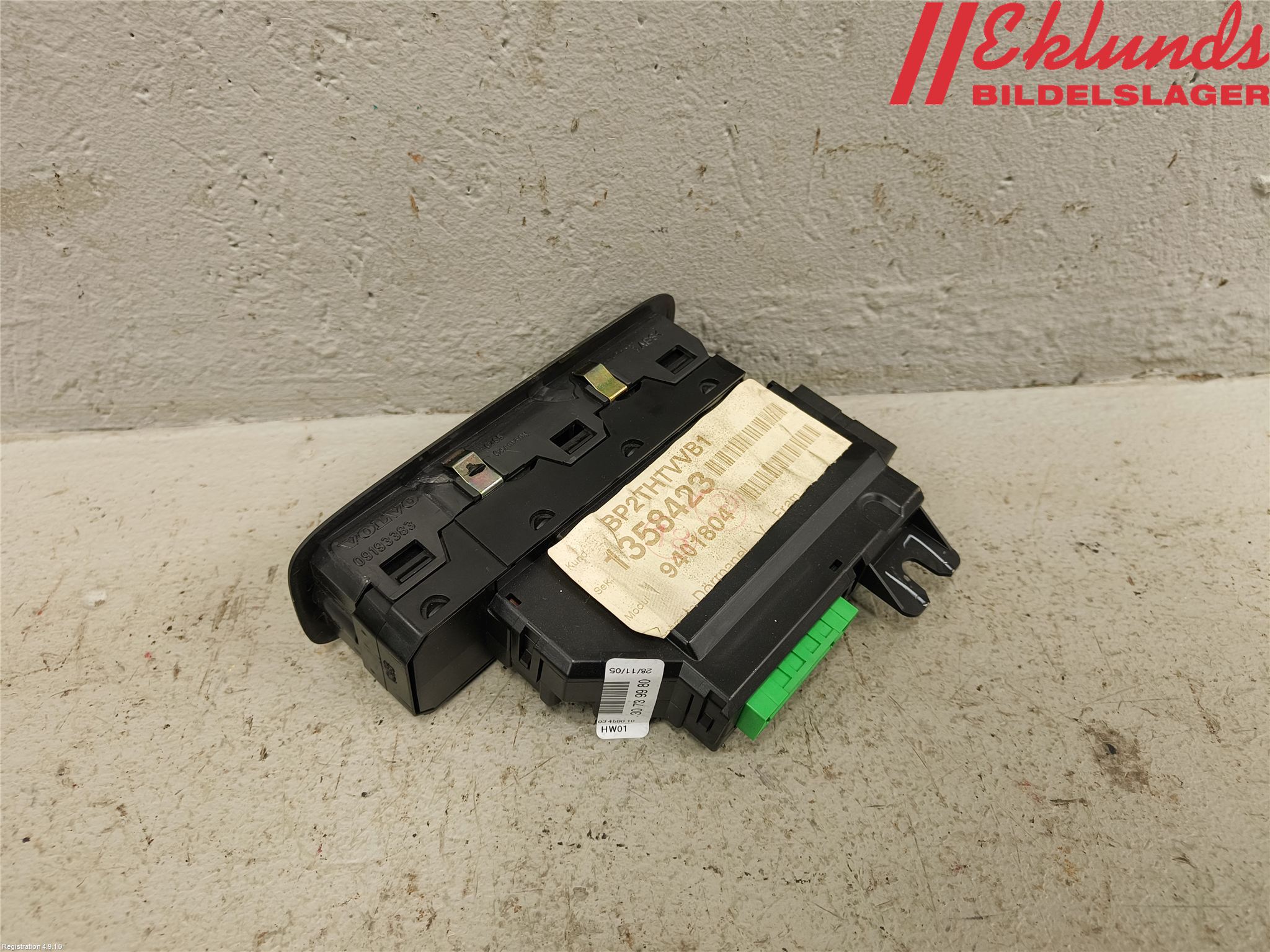 Volvo S80 04-06 Strömställare Elhiss