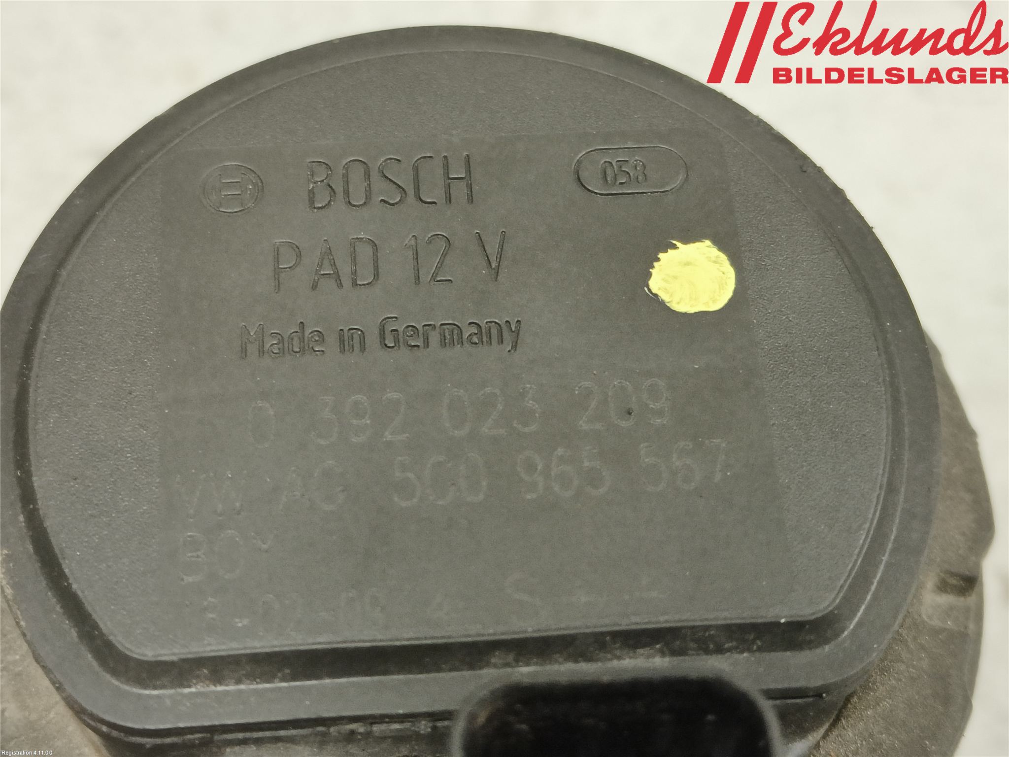 Volkswagen VW PASSAT 15-19 Värme Cirkulationspump