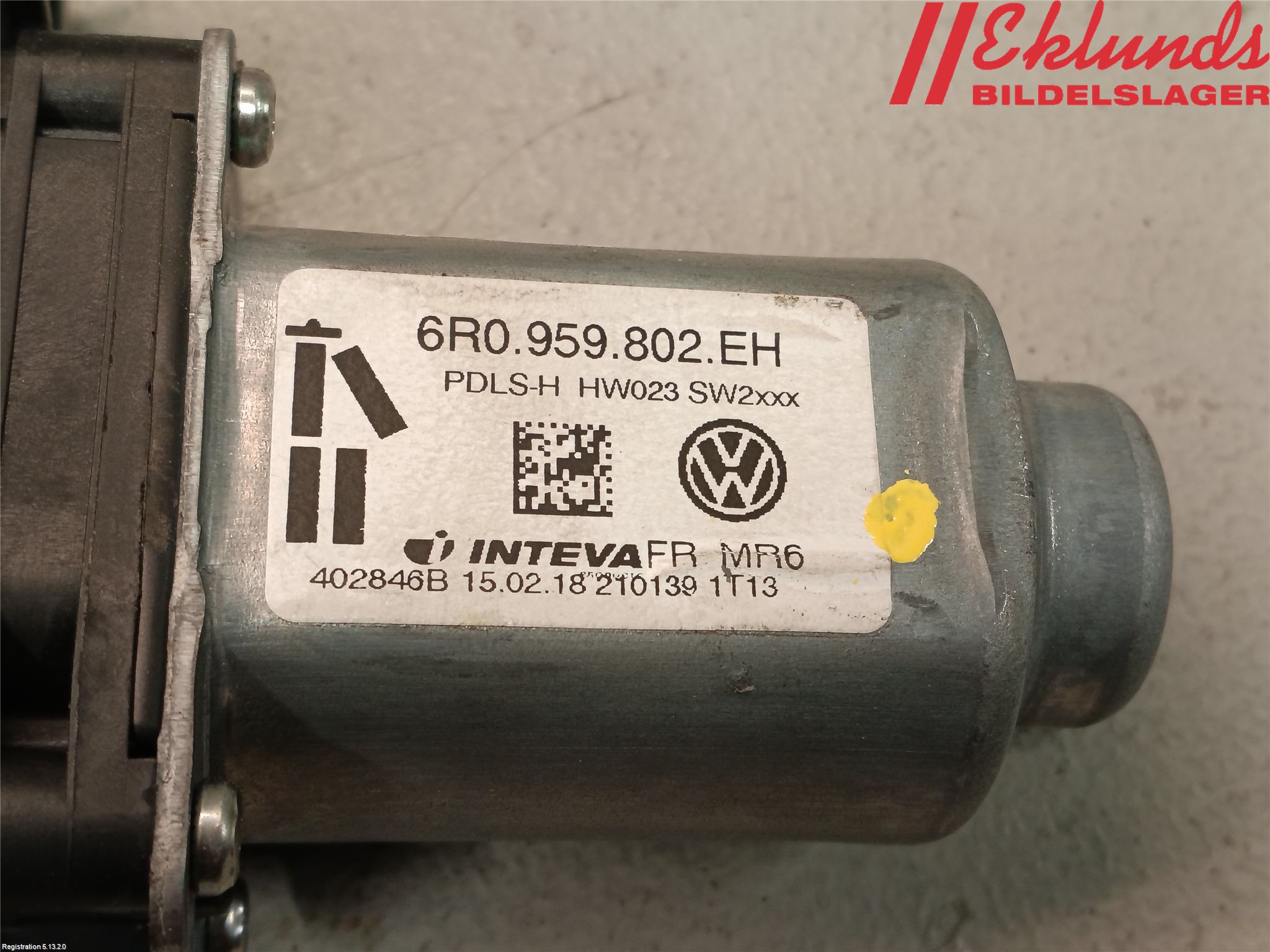 Volkswagen VW AMAROK 2H 10-22 Fönsterhiss El Kompl