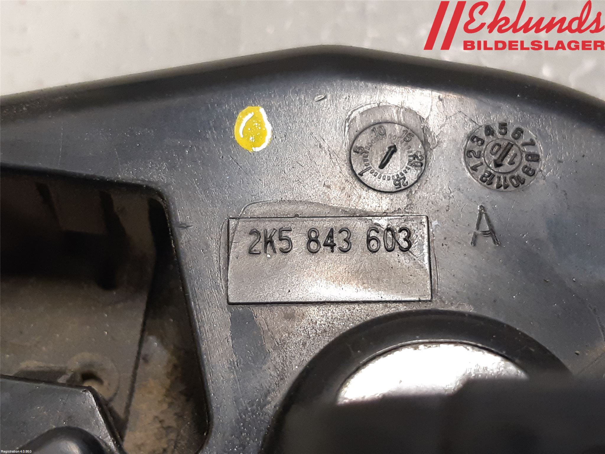 Volkswagen VW CADDY 11-15 Låskista-Dörrlås