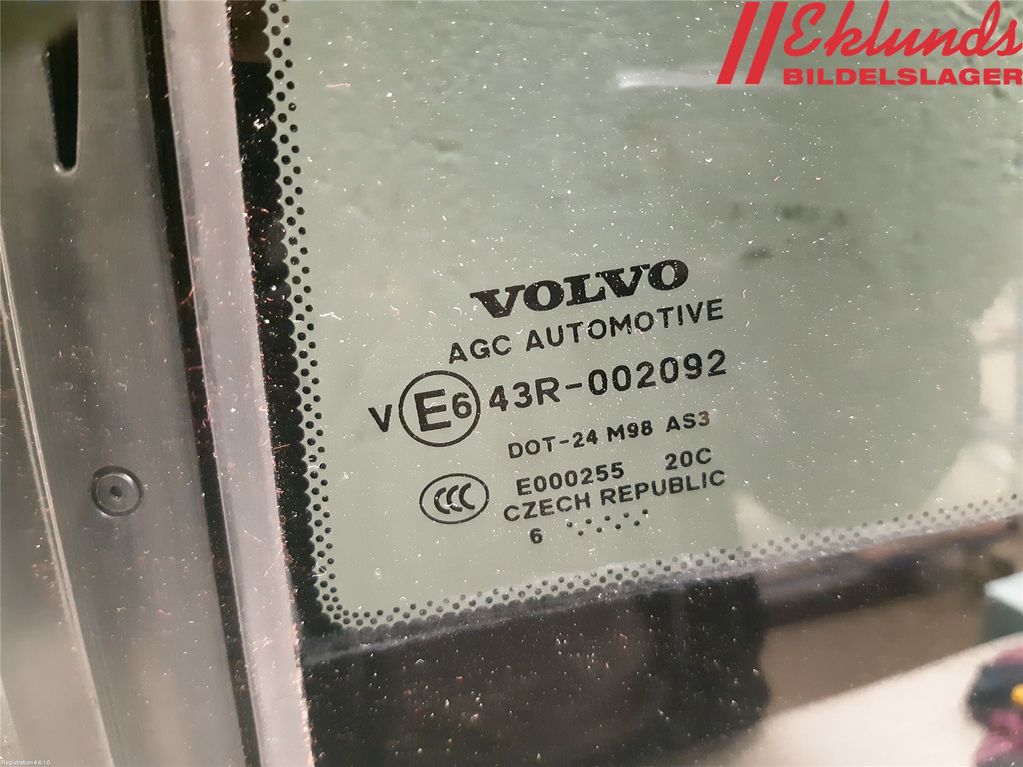 Volvo XC90/RECHARGE 16- Dörruta Bak Lilla Vä