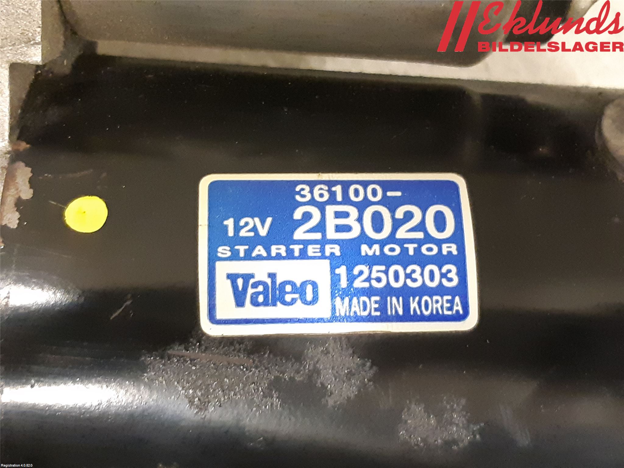 Hyundai i30 FD 07-12 Startmotor