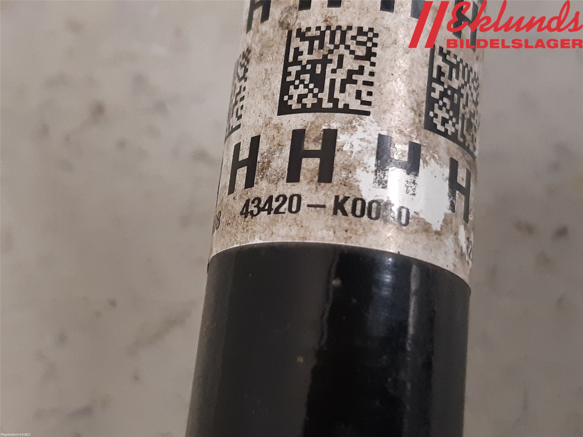 Toyota YARIS XP21 20- Drivaxel Fram Vänster