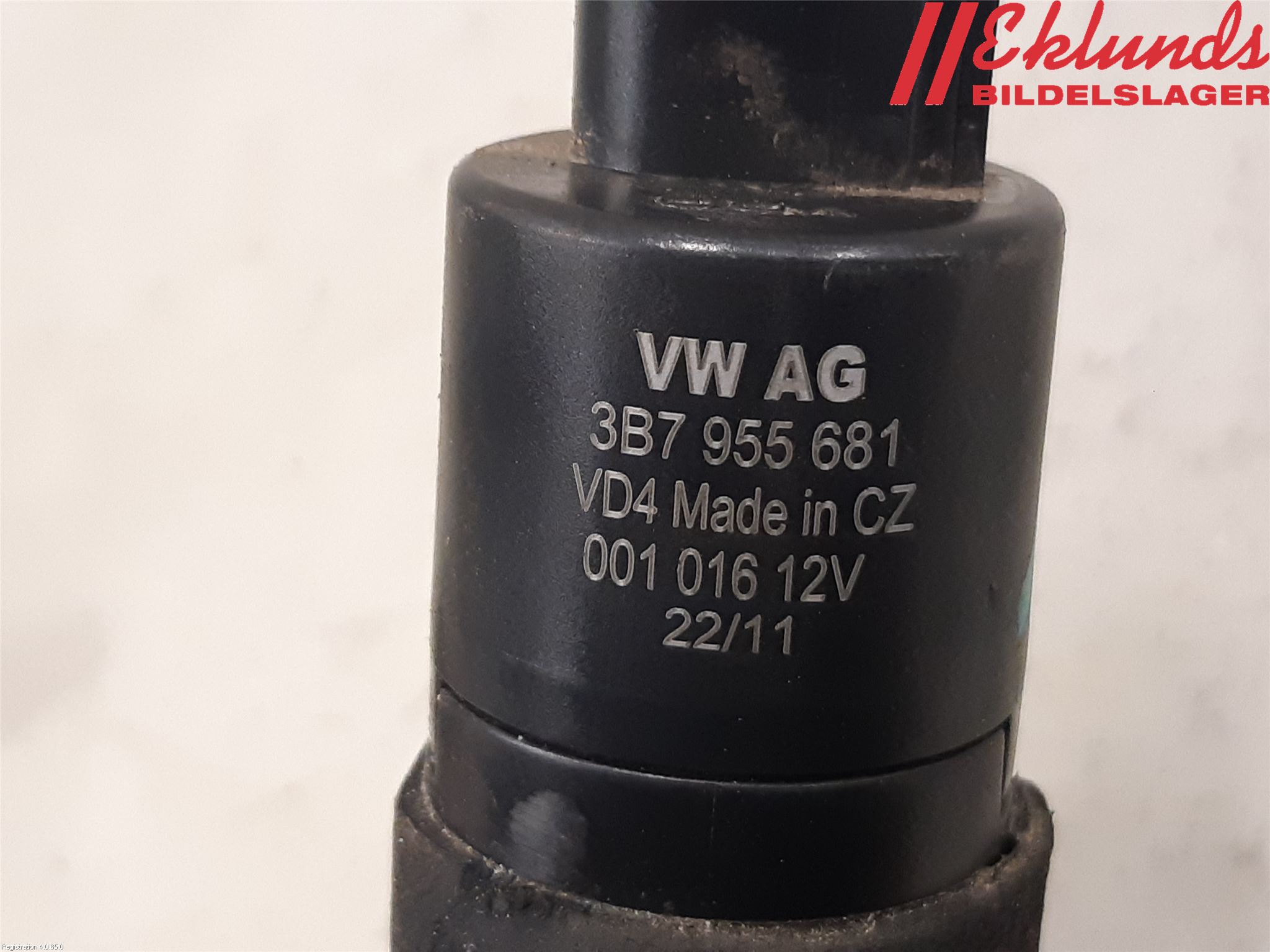 Audi A4/S4 08-11 Spolarpump Högtryck