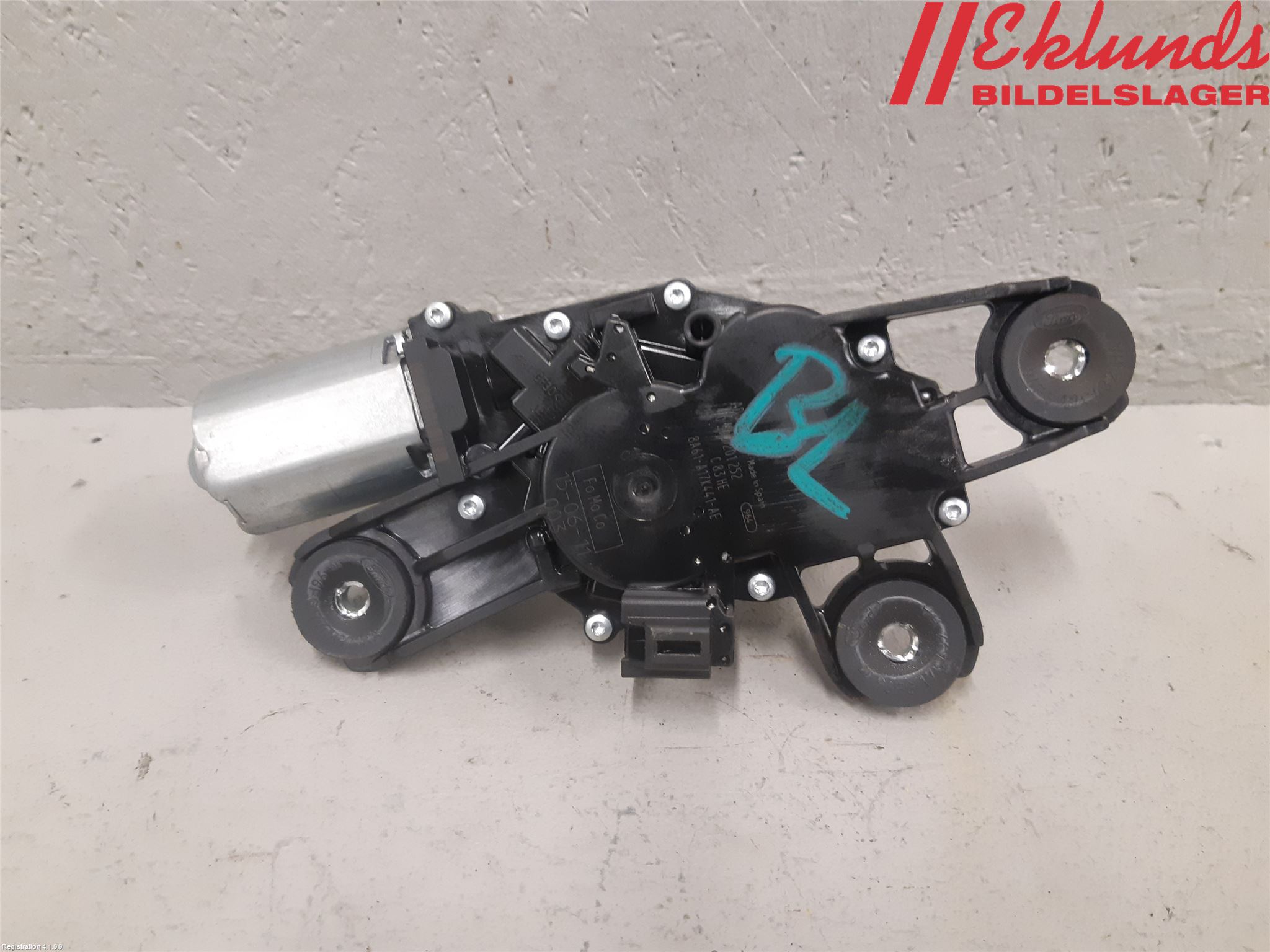Ford FIESTA 13-17 Torkarmotor Baklucka