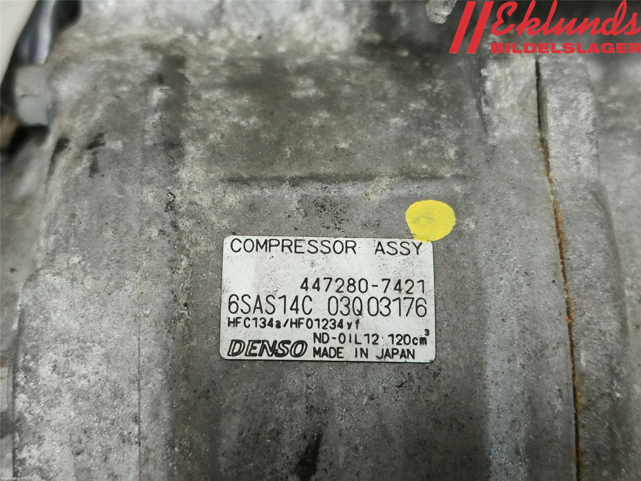 Mercedes-Benz MB B-KLASS (W246/W242) 12-19 Ac Kompressor