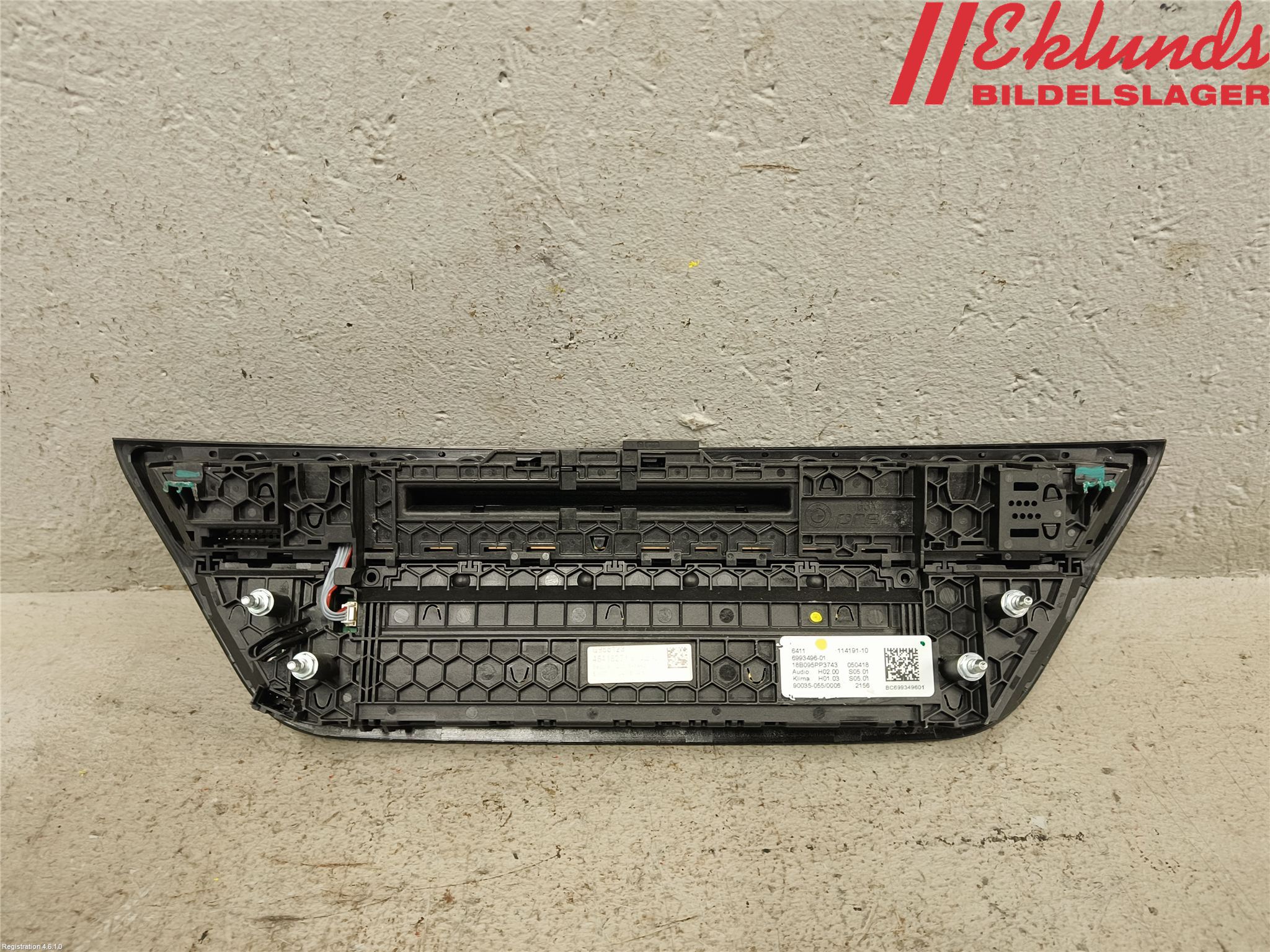 BMW 5 G30/G31/F90 17-23 Ac Styrenhet Ac Manöveren