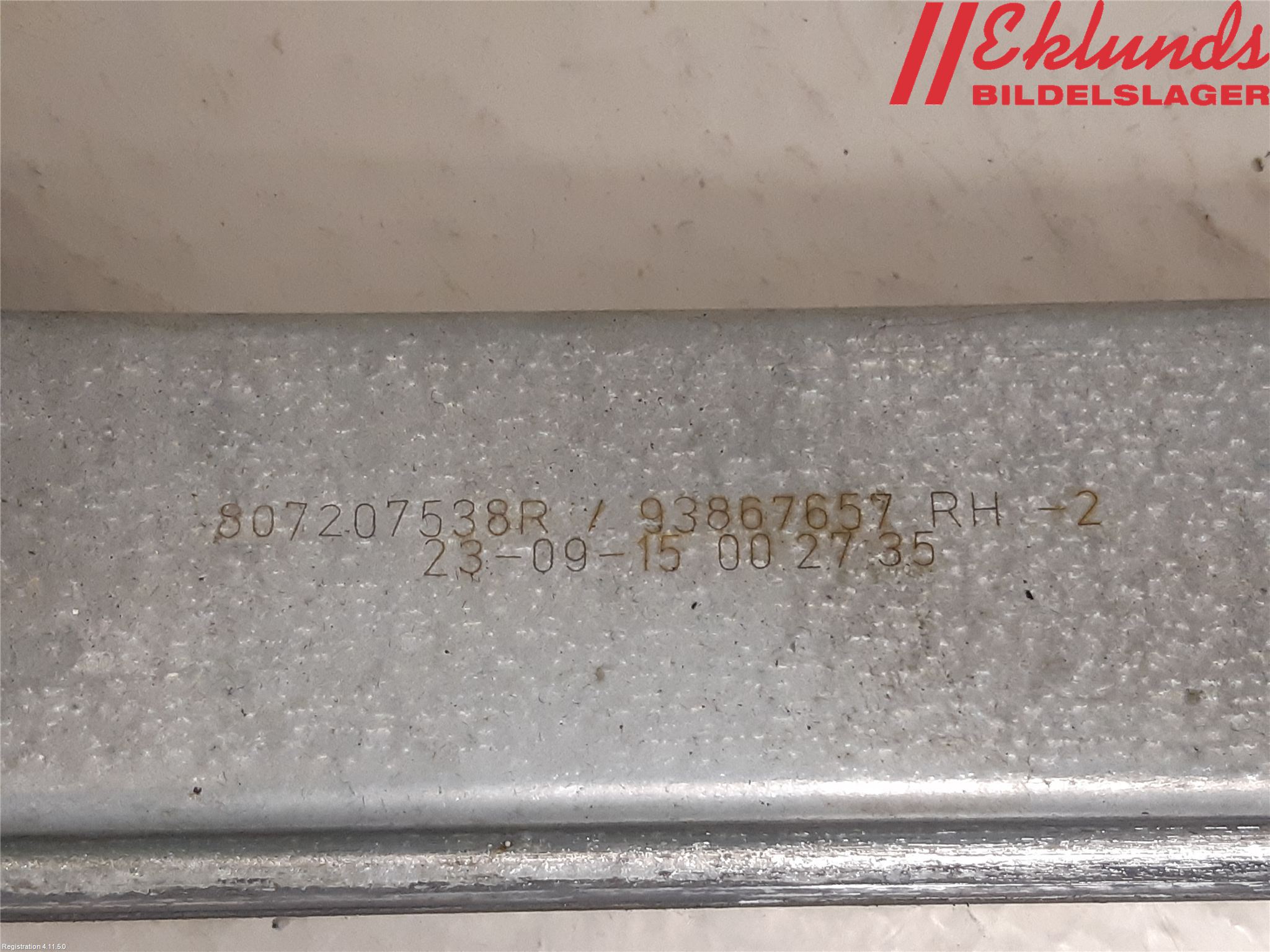 Renault TRAFIC/E-TECH 15- Fönsterhiss El Kompl