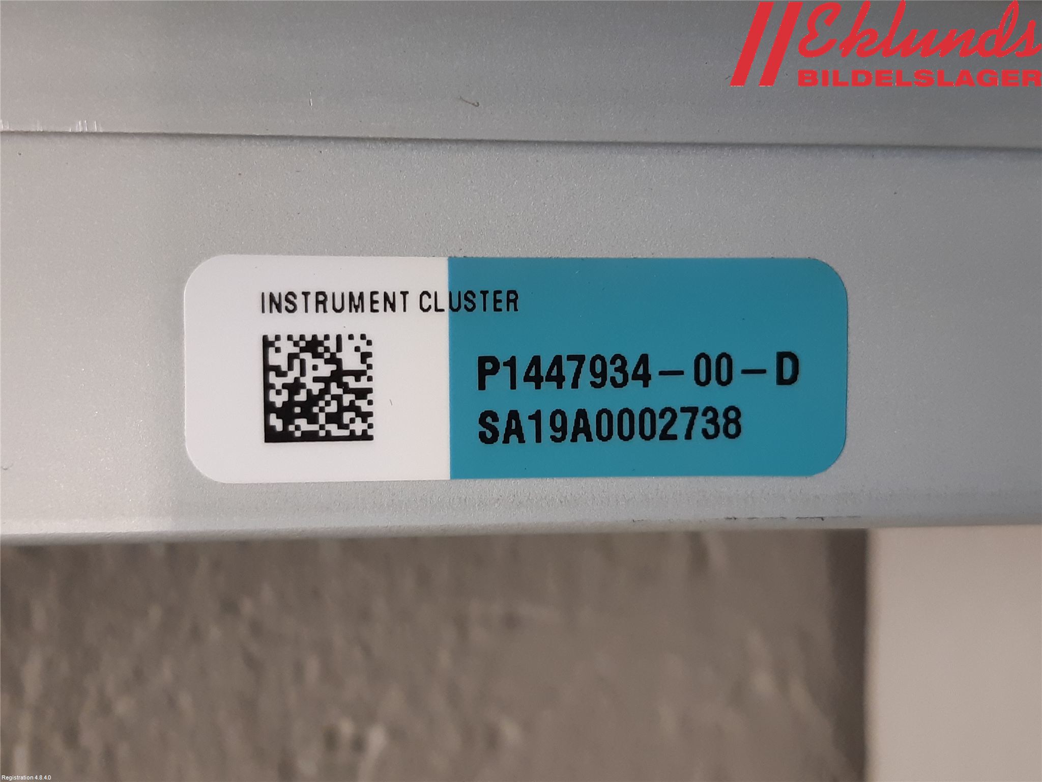 Tesla MODEL S 13- Instrument Komb