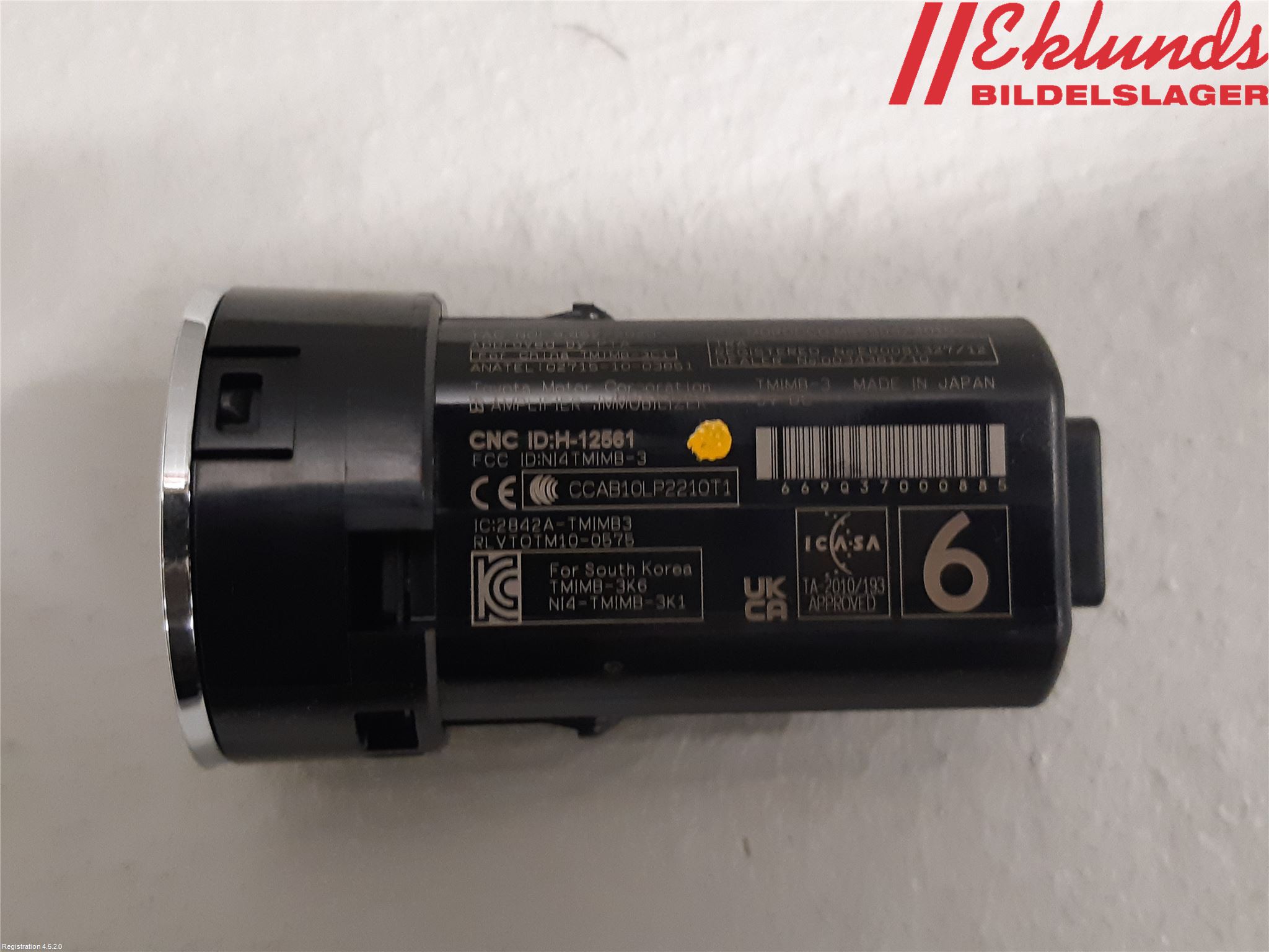 Toyota RAV4 19- Startknapp Personbil