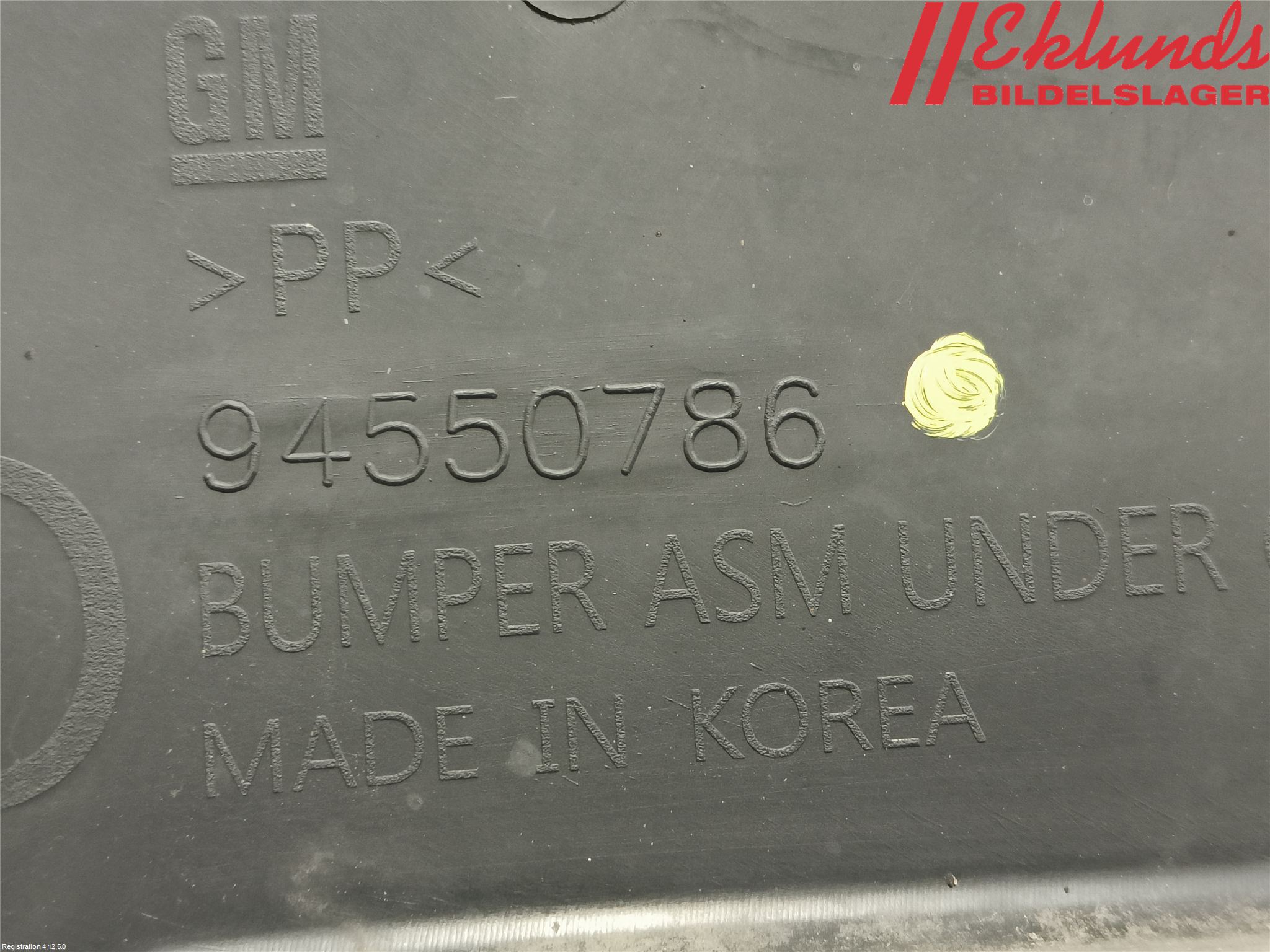 Opel MOKKA 13-20 Hasplåt Plåt-Plast