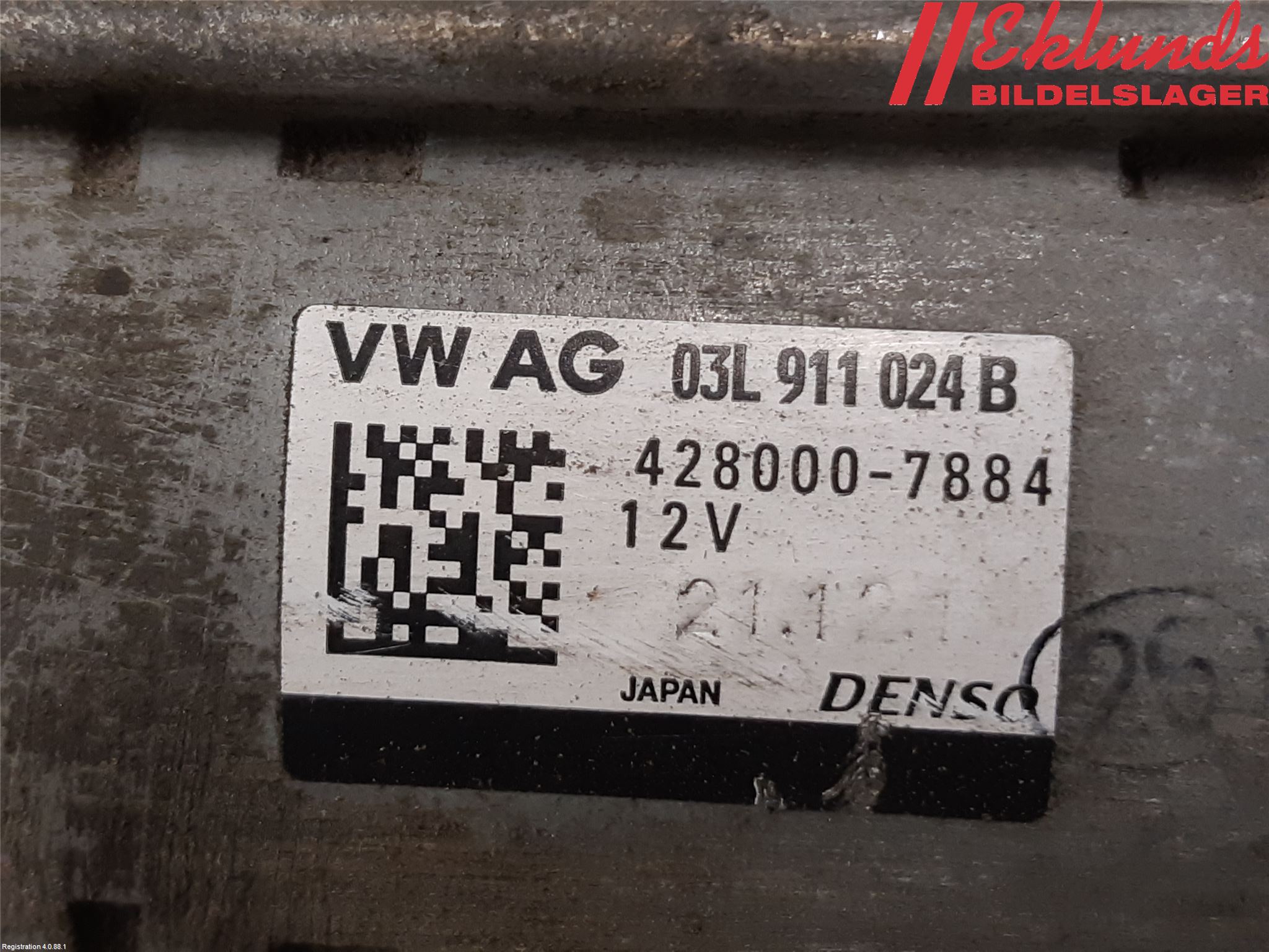 Audi A4 12-15 Startmotor Diesel