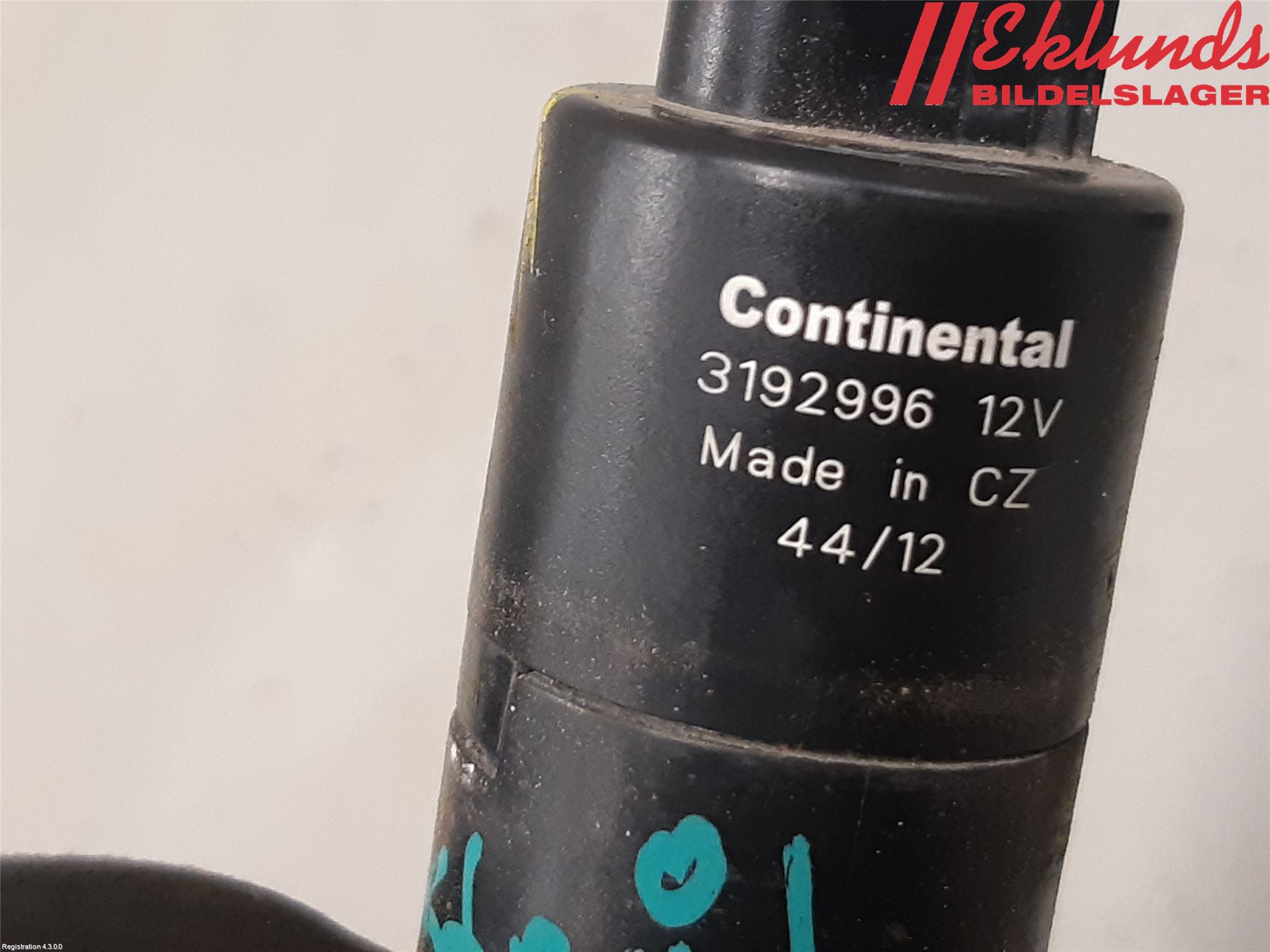 Kia CEED 12-18 Spolarpump Högtryck