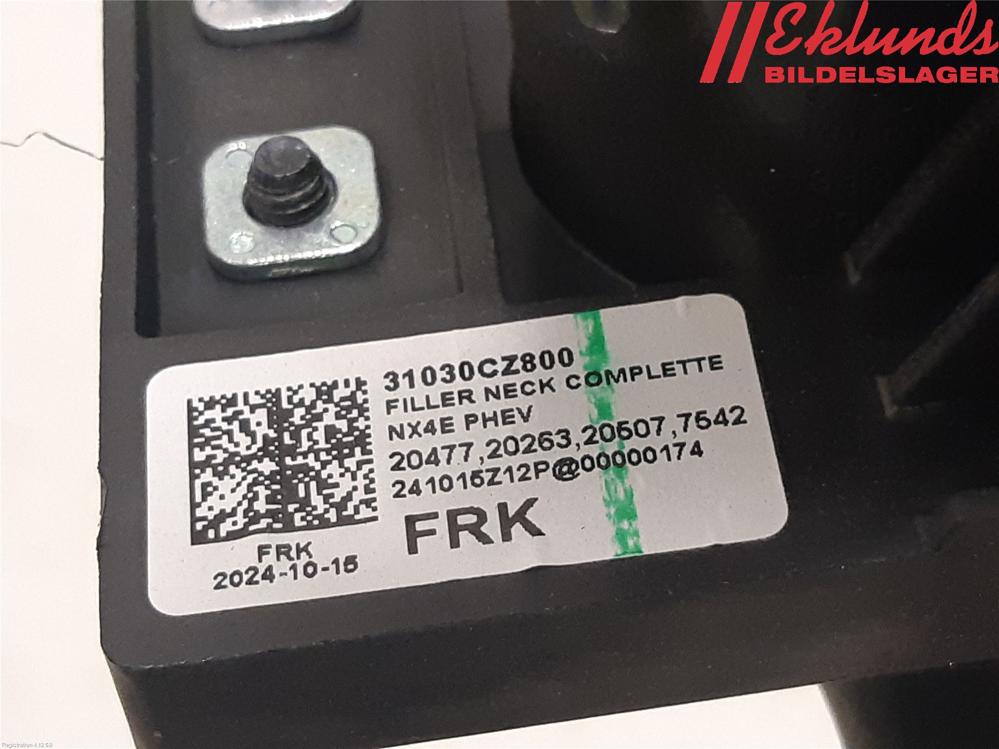 Hyundai TUCSON 05- Bränslepåfyllnrör-Slang