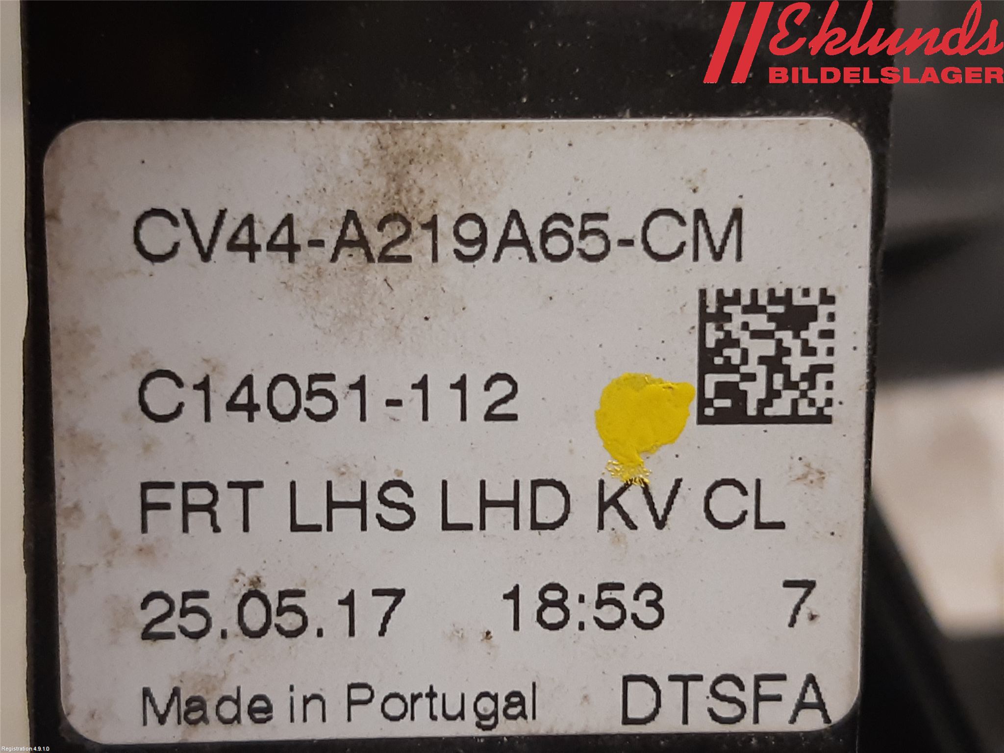 Ford KUGA 17-19 Styrlist Ruta