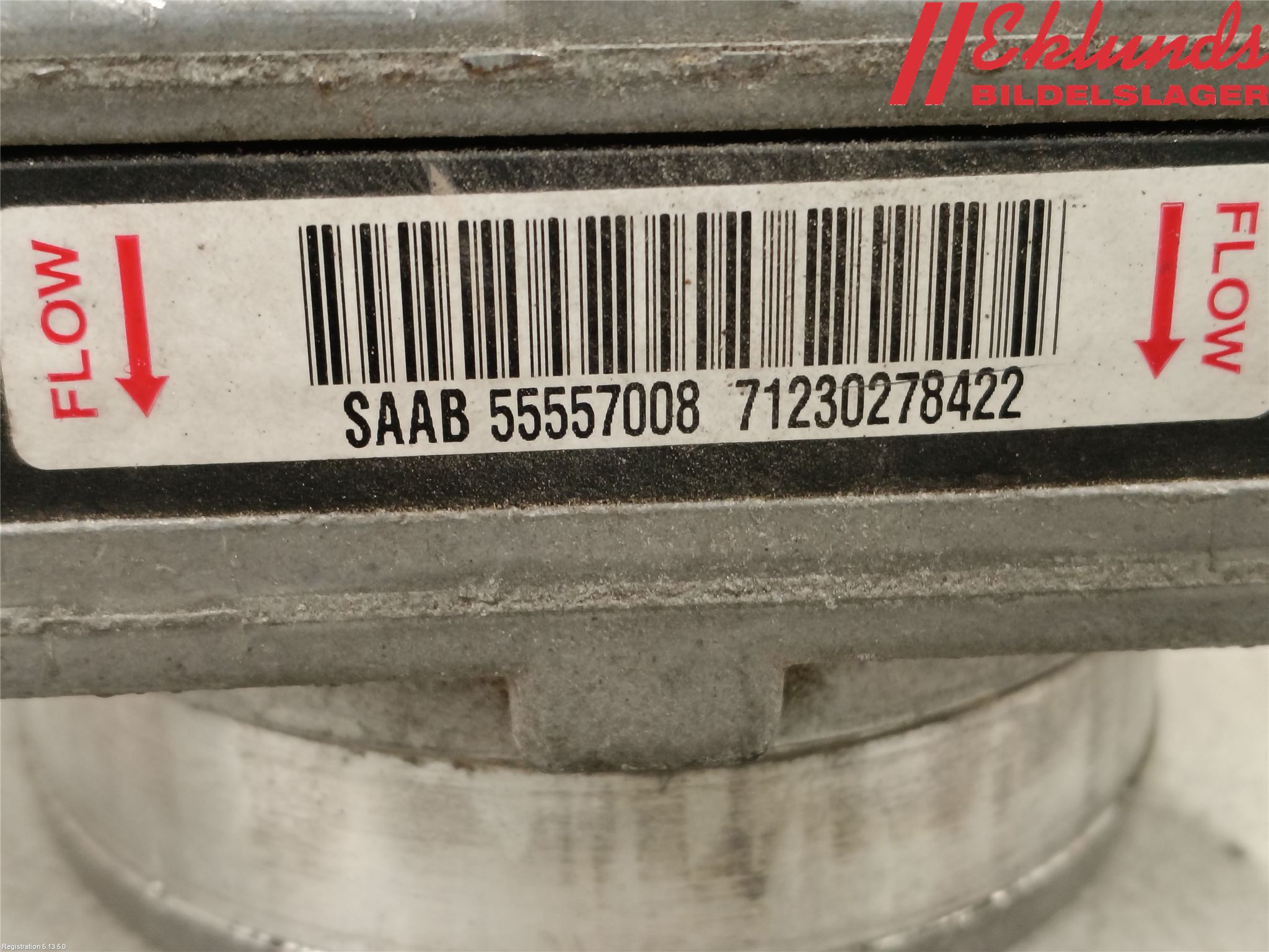 Saab 9-5     06-10 Injluftmassamätare