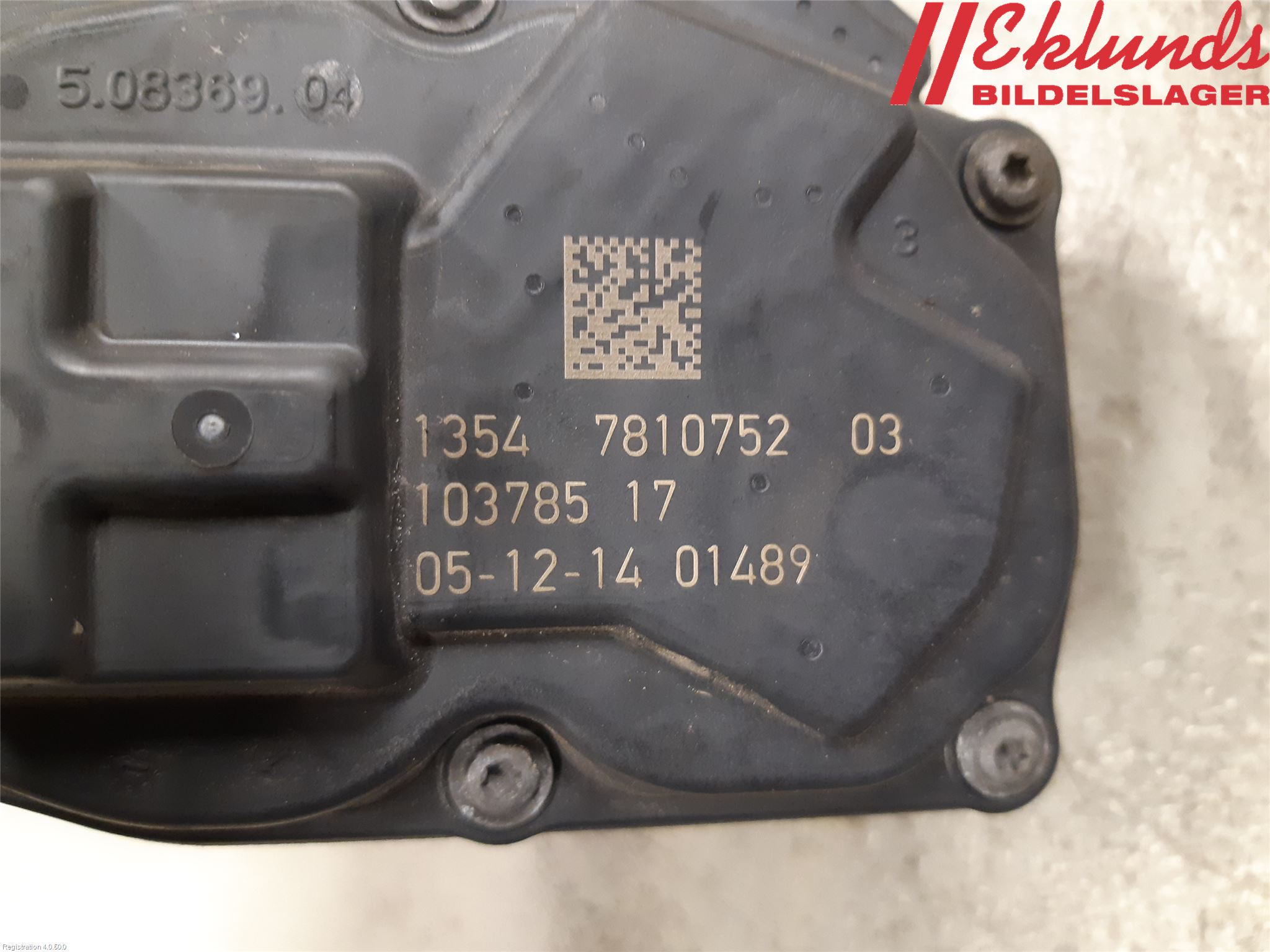 BMW 3 F30/F31/F80 12-19 Injspjällhus