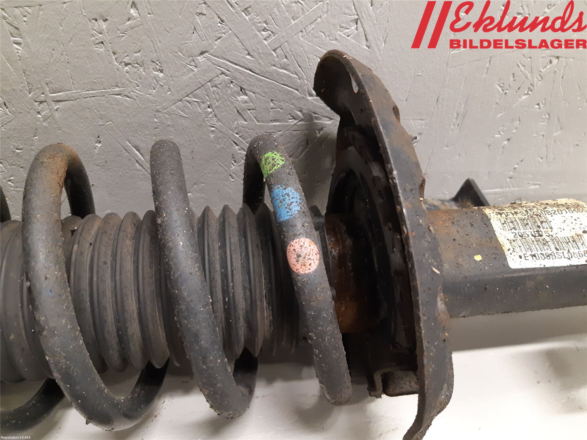 Volvo S60 11-13 Fjäderben Fram Vänster