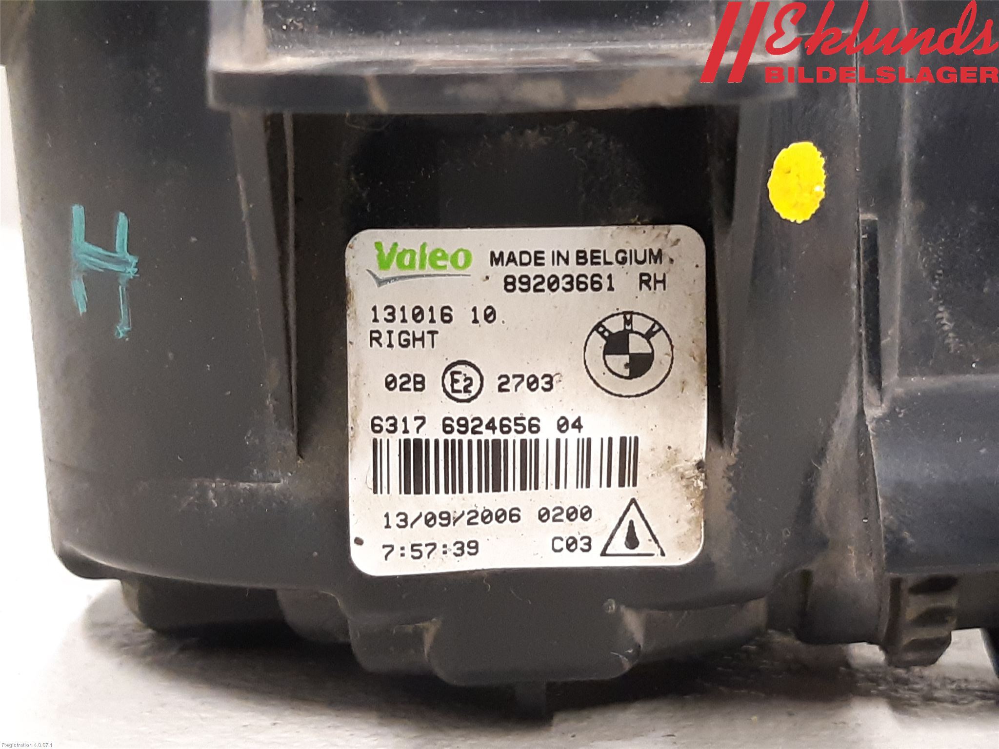 BMW 1 E87/81 5D/3D 03-11 Dimljus-Varselljus Fram