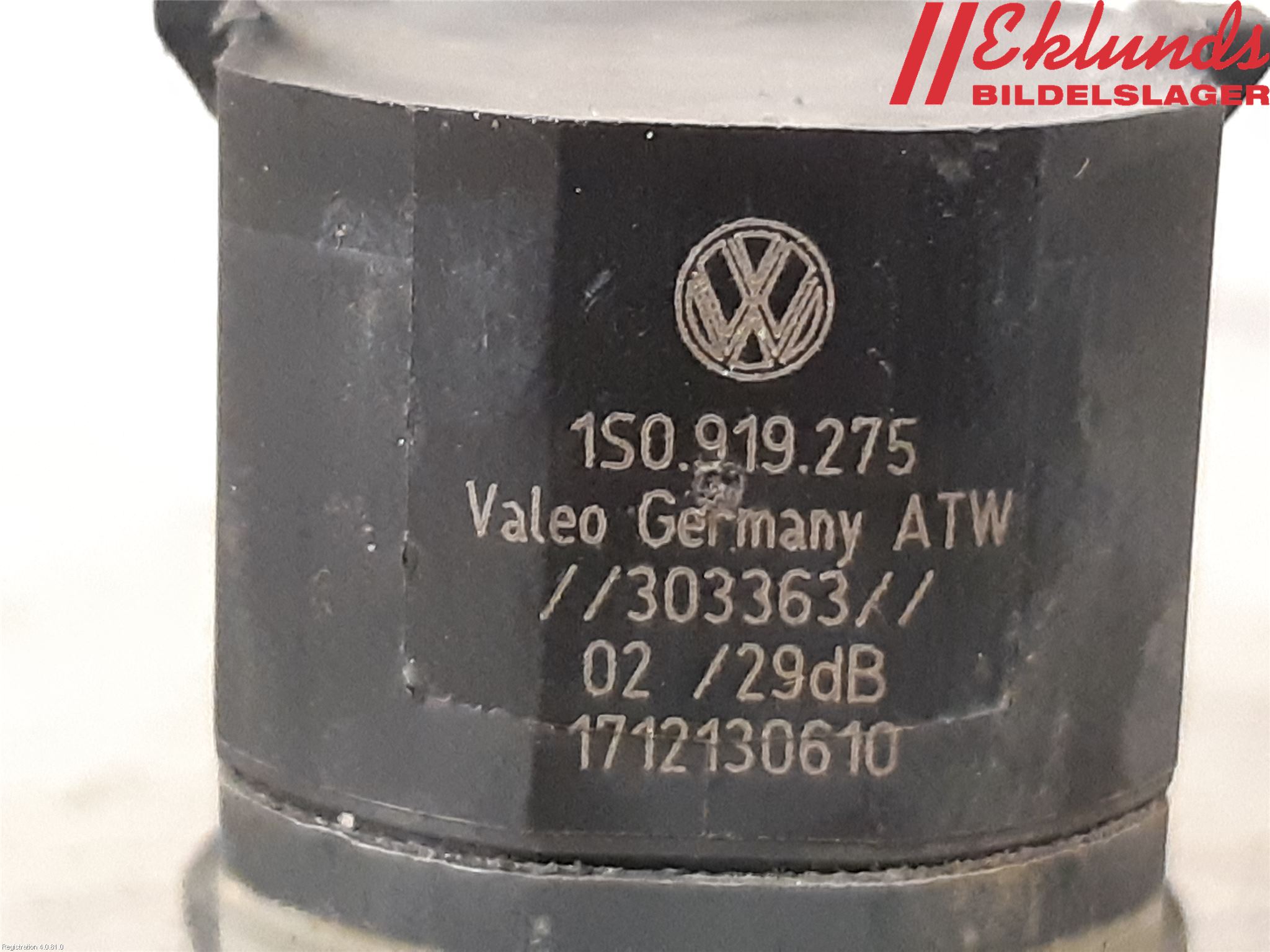 Volkswagen VW TOUAREG 7P 11-18 Parkeringshjälp Backsensor