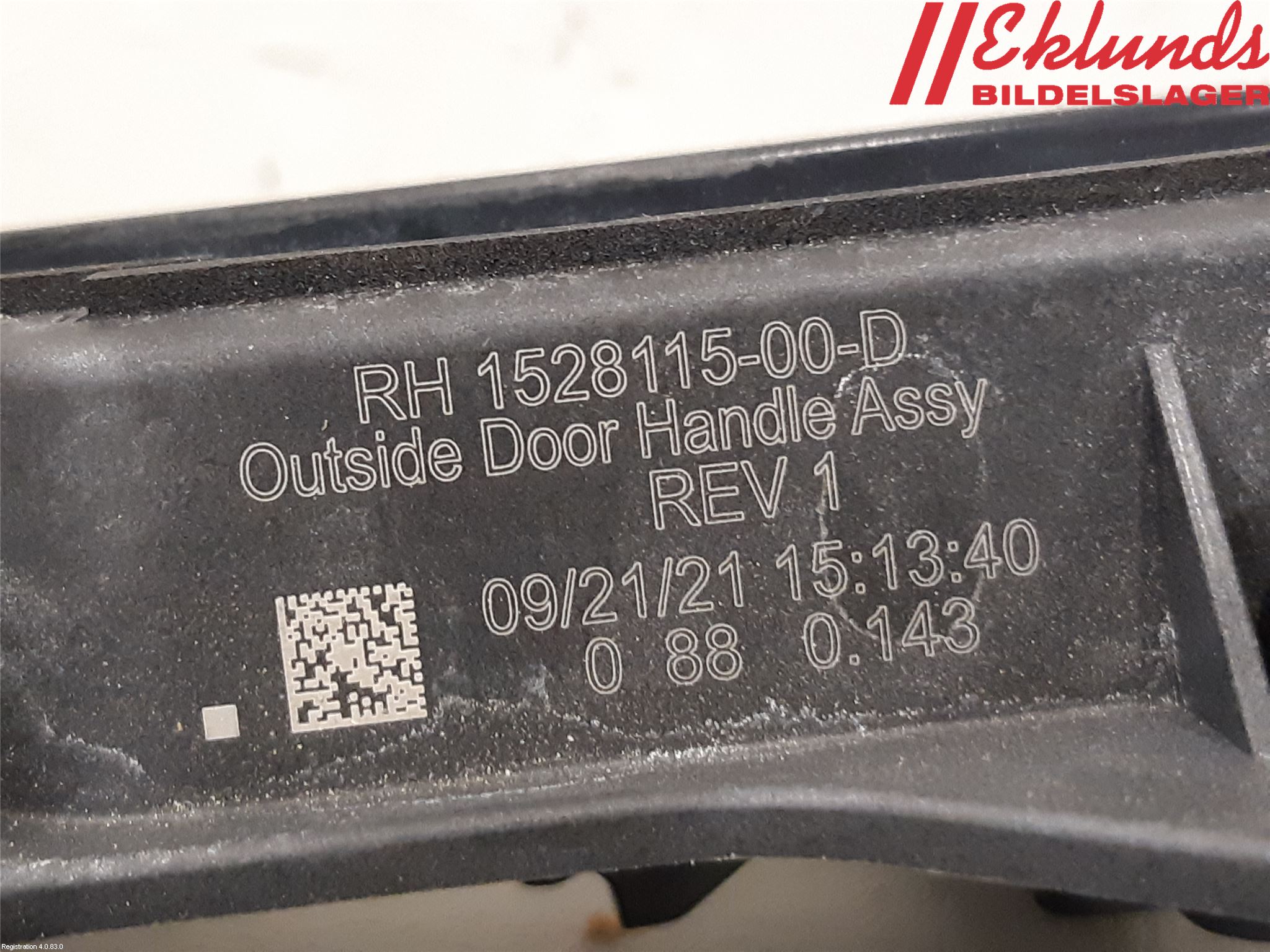 Tesla MODEL Y 21- Dörrhandtag Yttre Hö