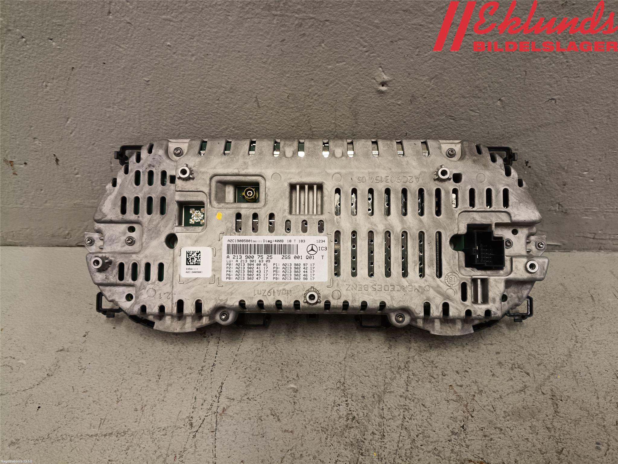 Mercedes-Benz MB E-KLASS (W213) 16-23 Instrument Komb
