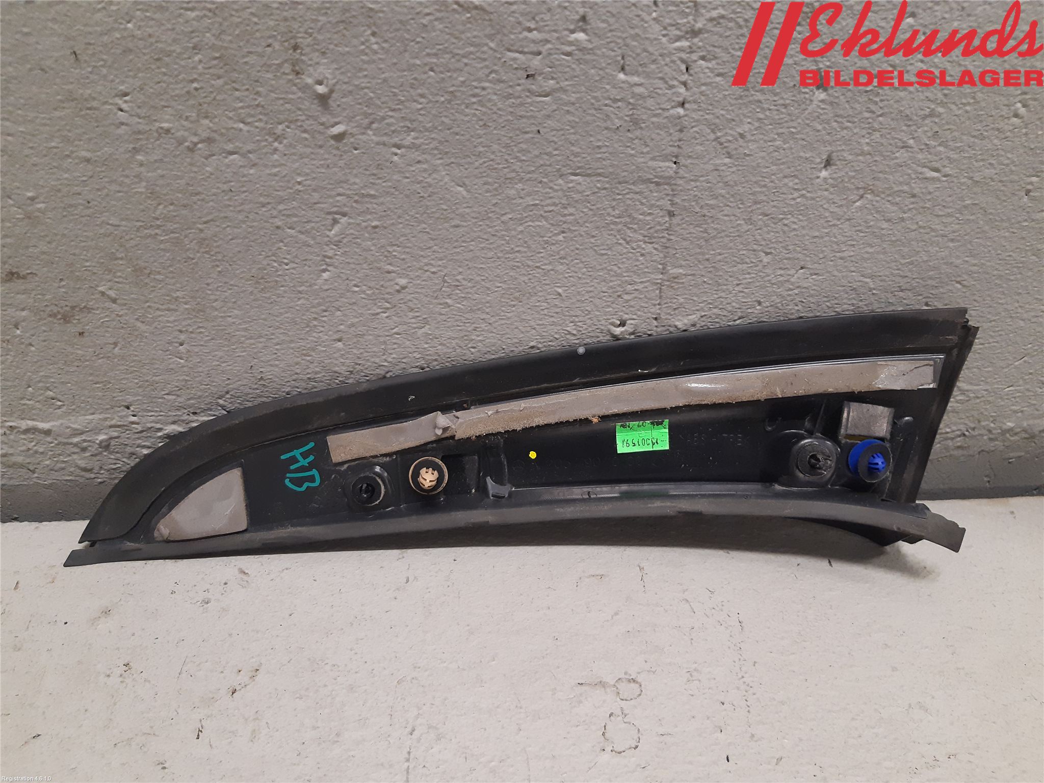 Mercedes-Benz MB C-KLASS (W205) 14-21 Spoiler Baklucka