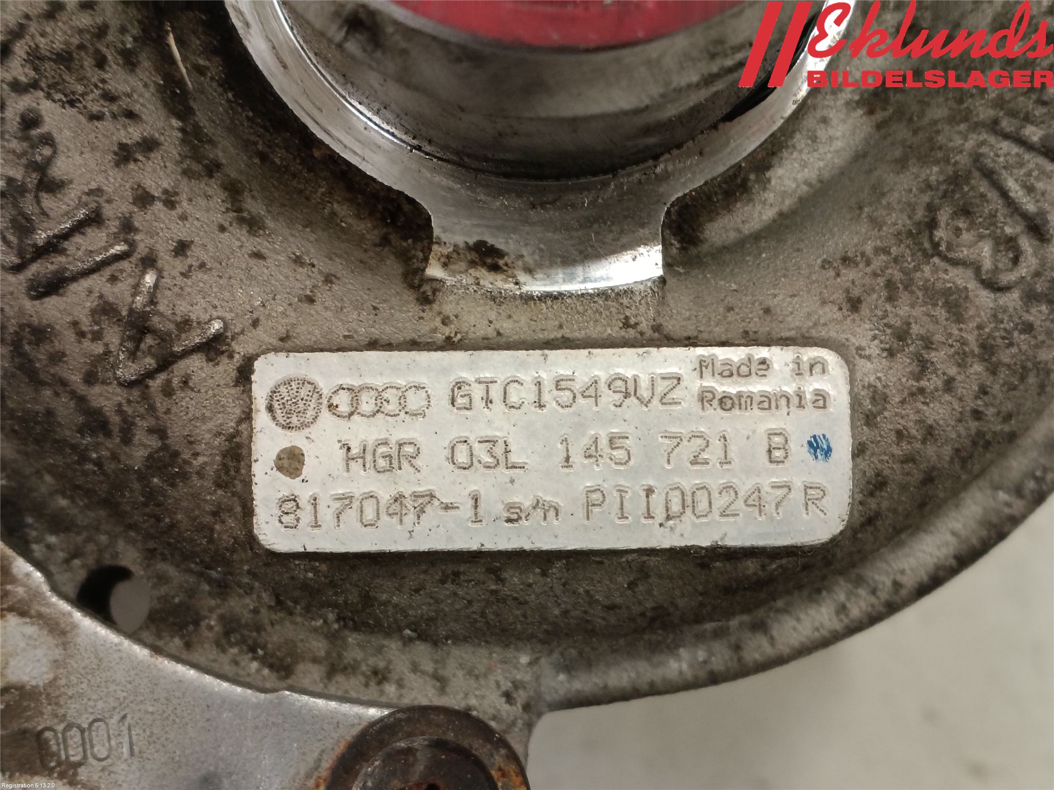 Audi A4 ALLROAD 09-16 Turboaggregat