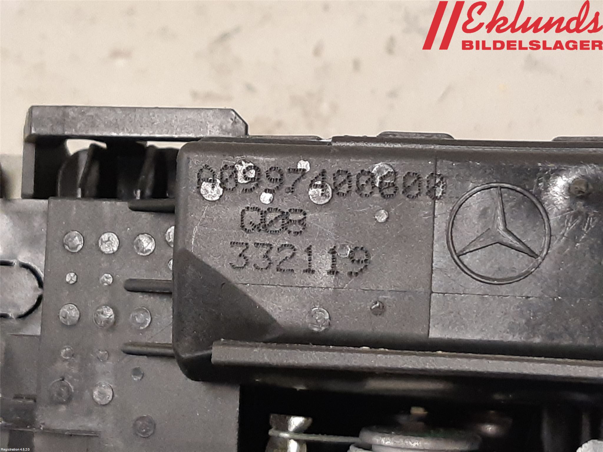 Mercedes-Benz MB E-KLASS (W213) 16-23 Låskista Baklucka