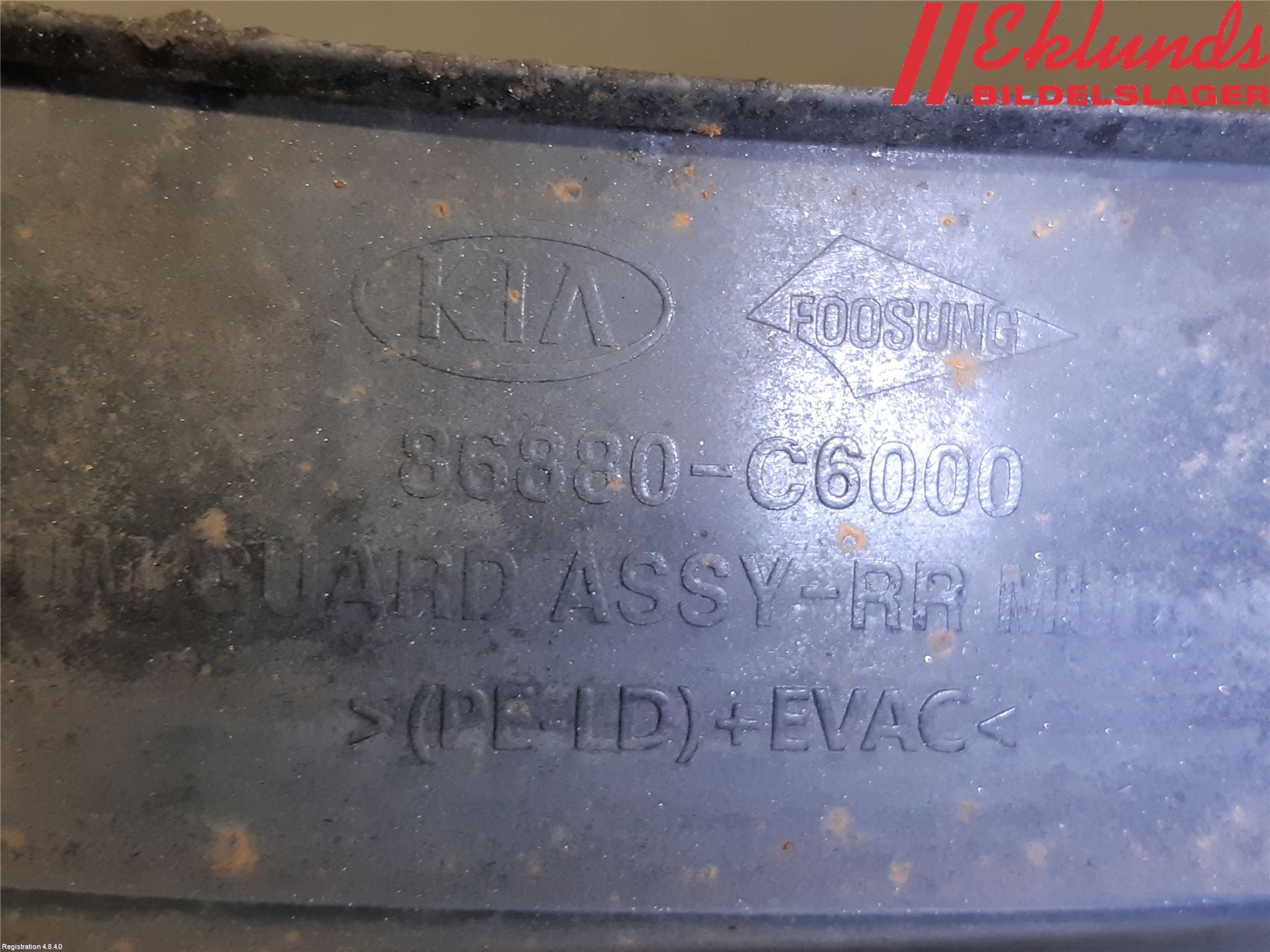 Kia SORENTO 15-20 Stänkskydd