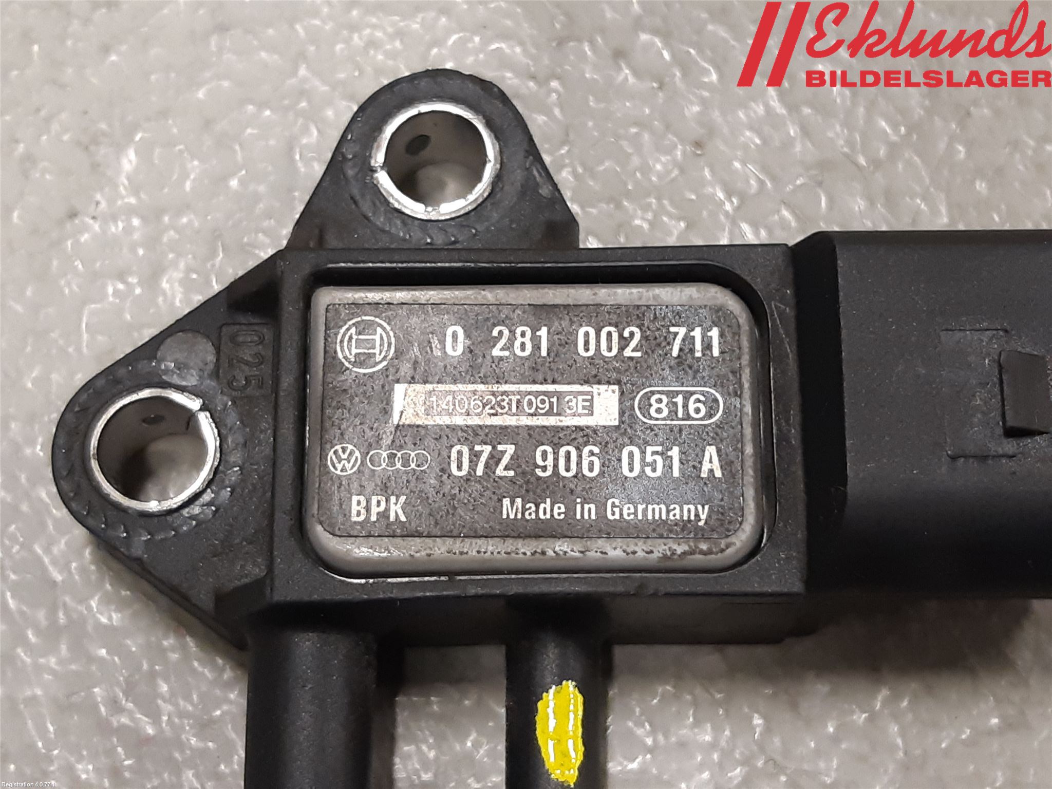 Volkswagen VW TOUAREG 7L 03-10 Givare Temp-Tryck Avgas