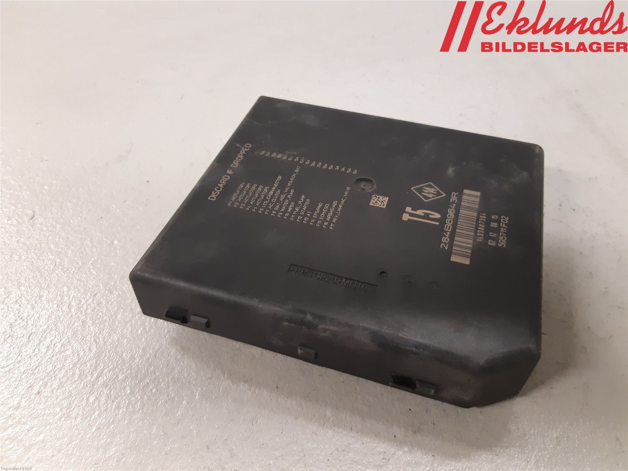 Renault KADJAR 15- Säkringsdosa-Elcentral