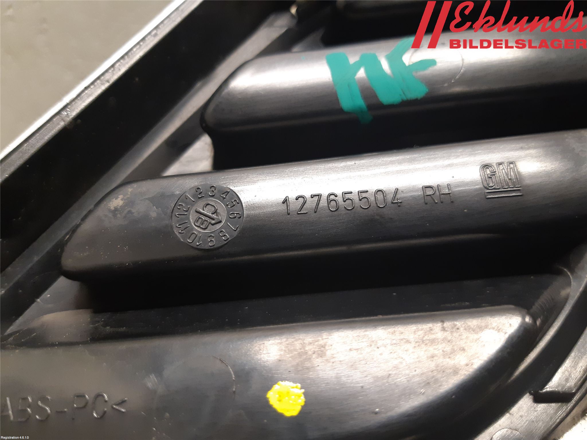 Saab 9-3 VER2/VER3 08-15 Grilldel Höger