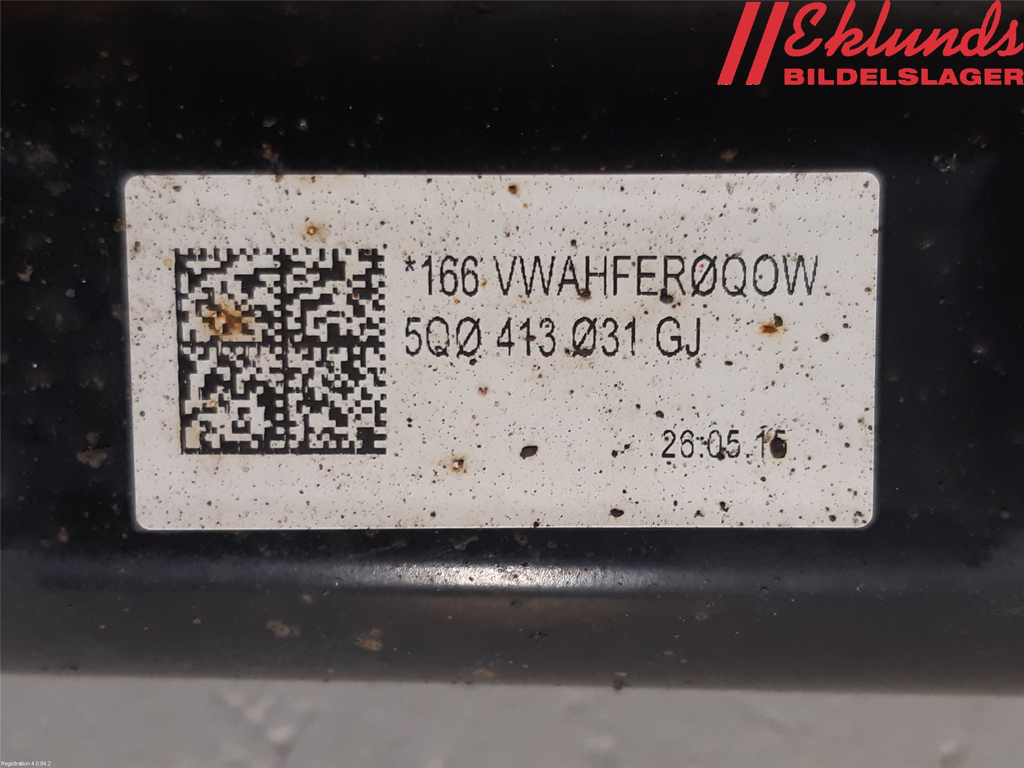 Volkswagen VW GOLF / E-GOLF VII 13-20 Fjäderben Fram Vänster