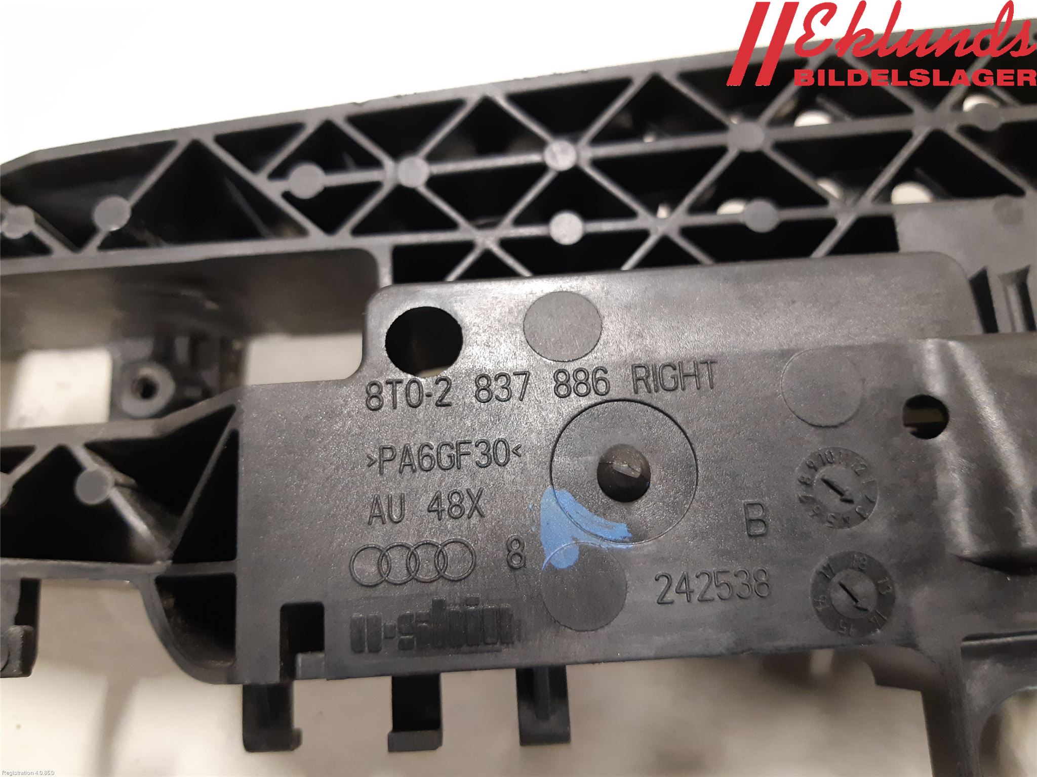 Audi A4 12-15 Dörrhandtag Yttre Hö