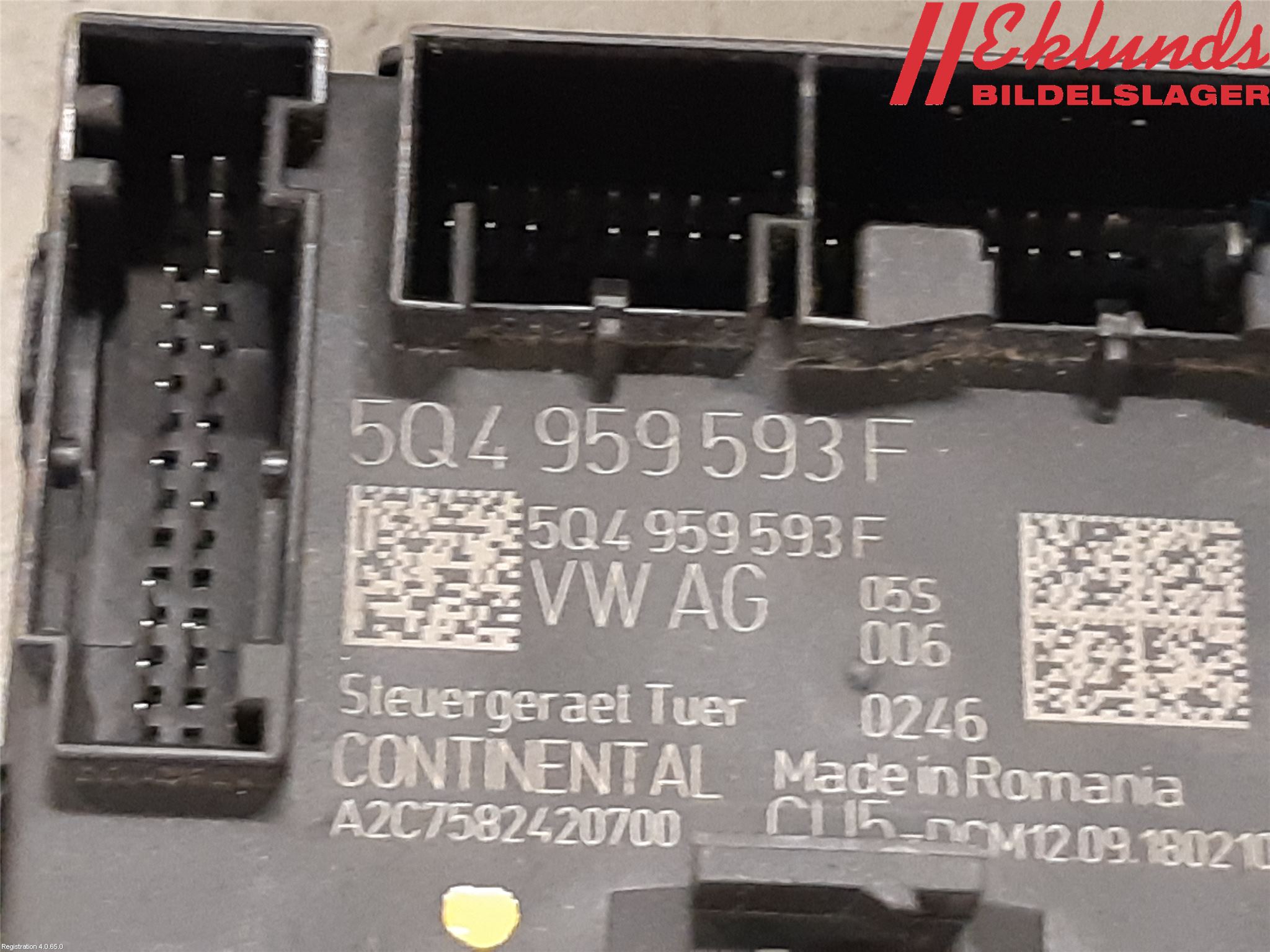 Skoda OCTAVIA (5E) 13-20 Styrenhet Dörr