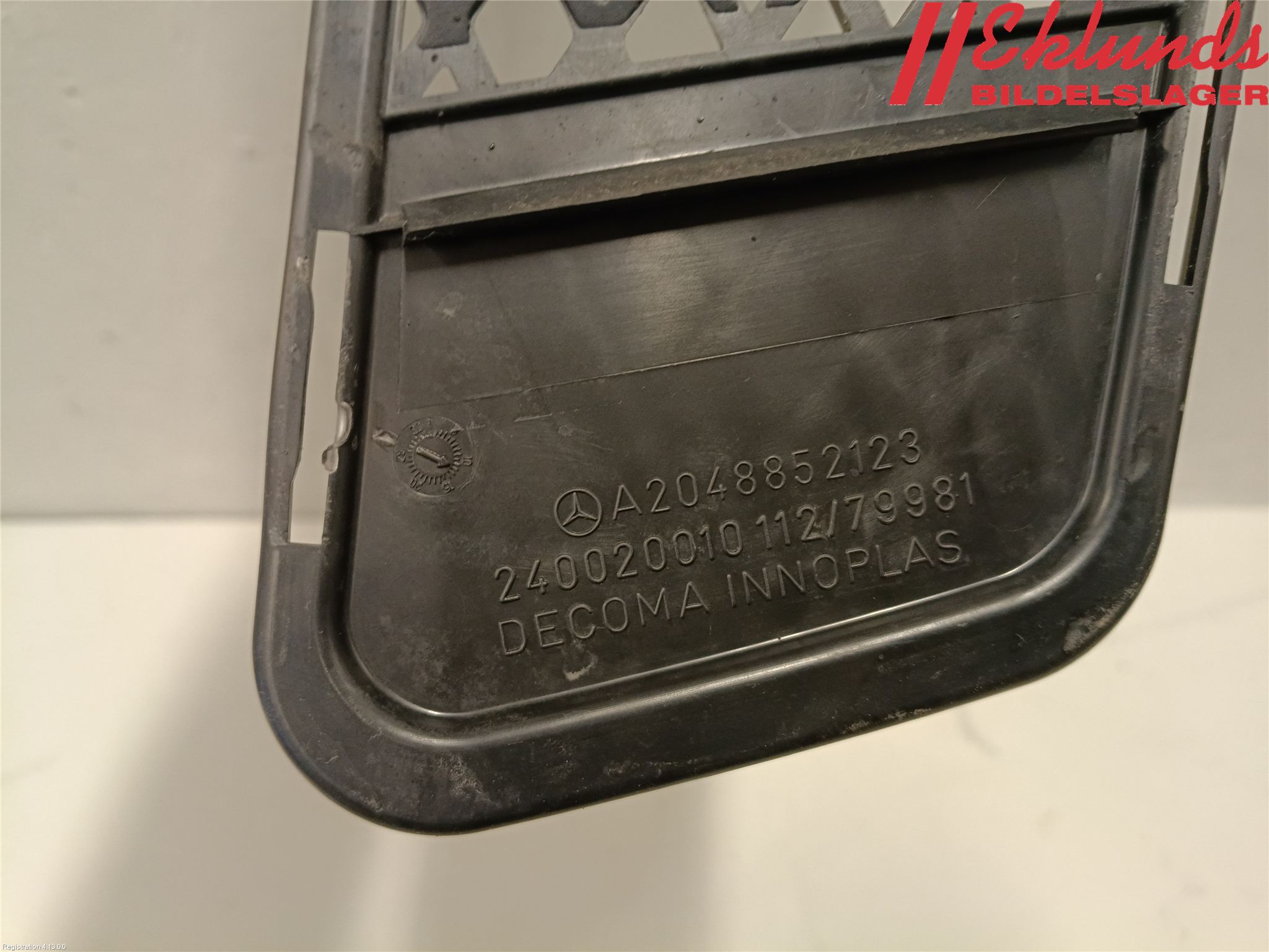 Mercedes-Benz MB C-KLASS (W204) 07-15 Stöt Utfyllnad-List-Grill