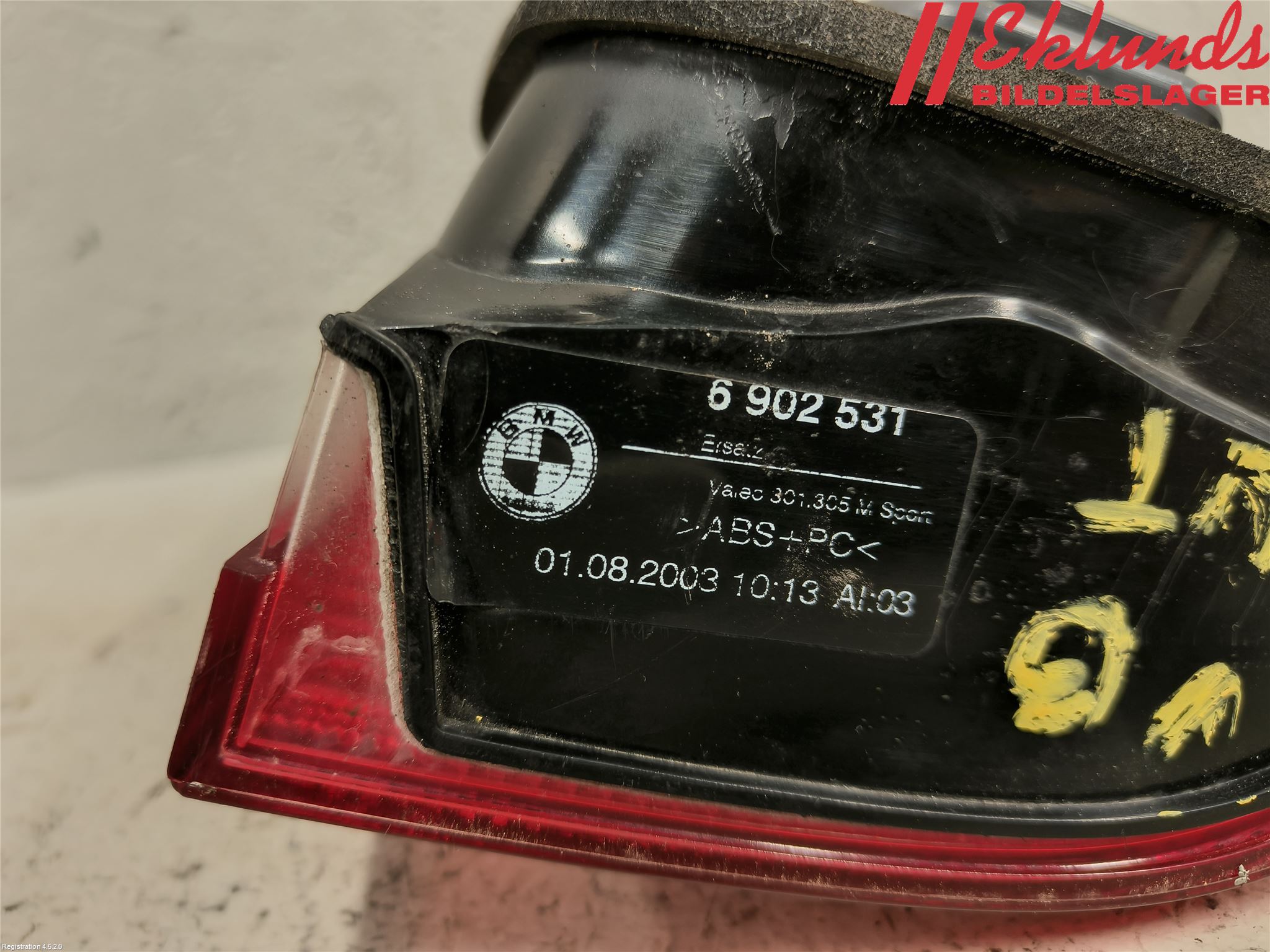 BMW 5 E39 95-04 Bakljus Vänster