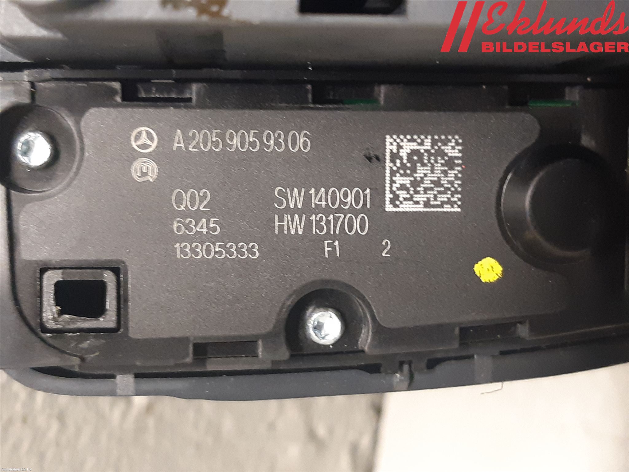 Mercedes-Benz MB C-KLASS (W205) 14-21 Strömställare Multifunktion