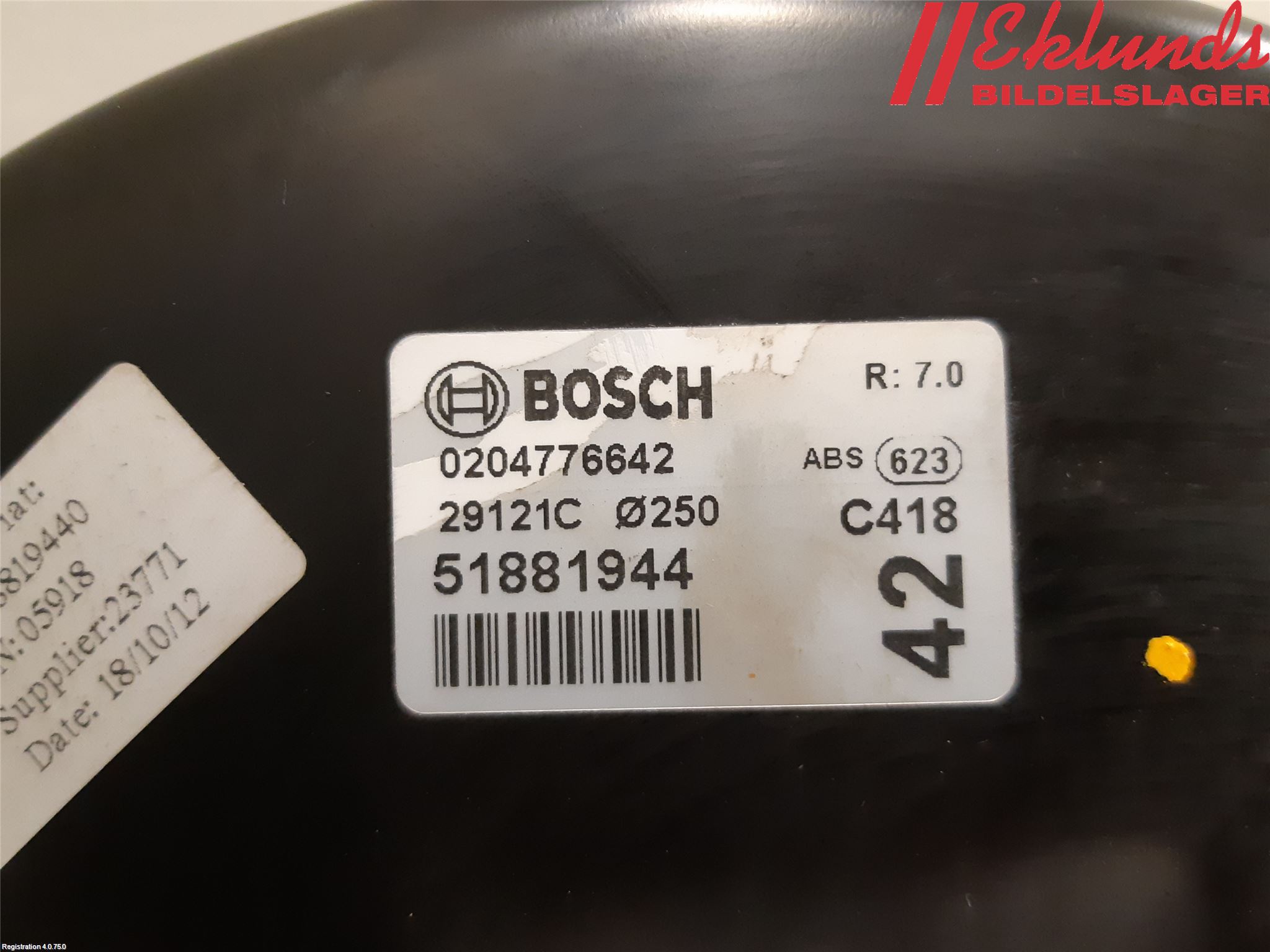 Fiat 500L 13-19 Bromsservo